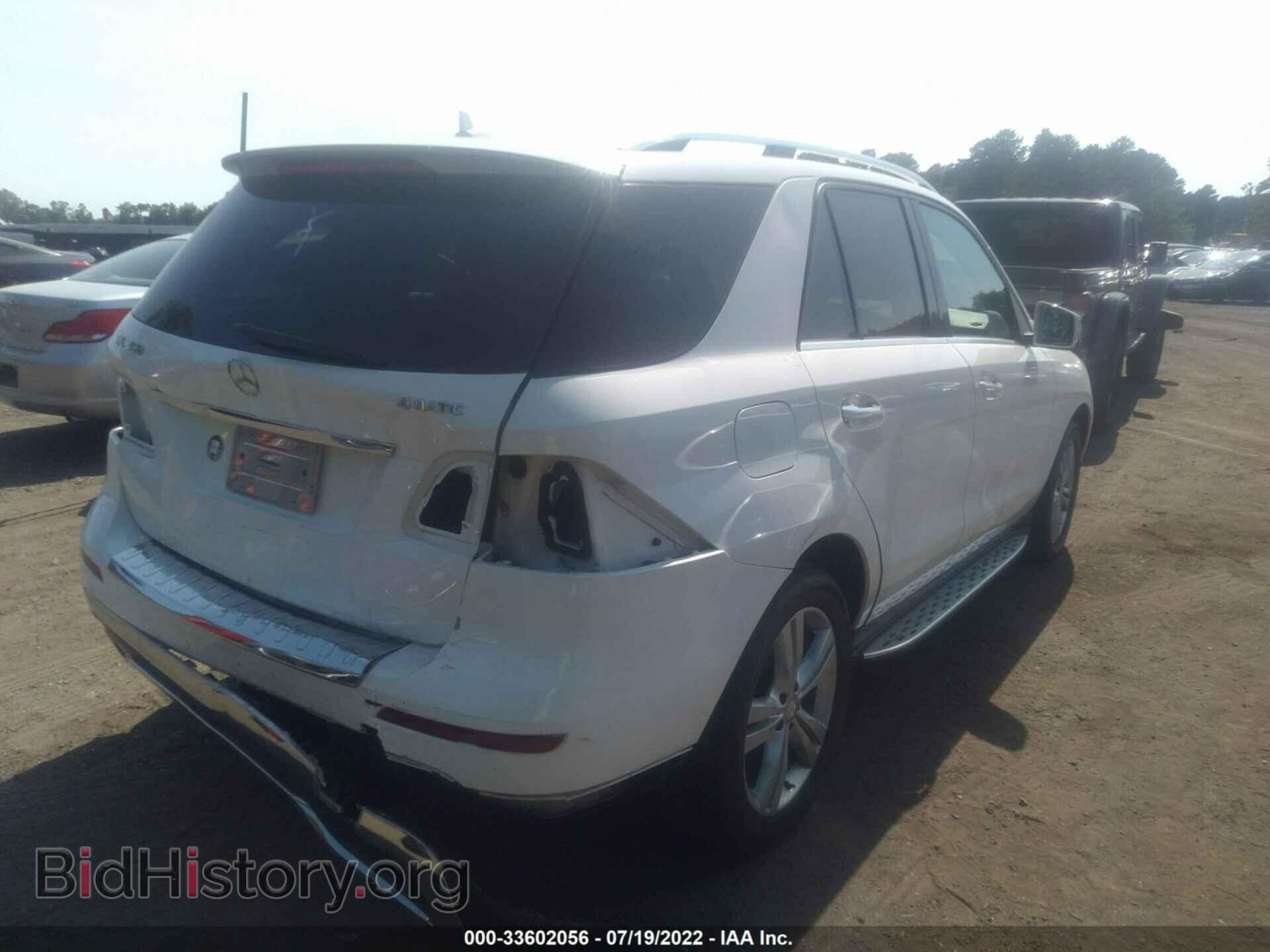2015 MERCEDES-BENZ M-CLASS - VIN: 4JGDA5HB8FA469983 - Фото 4