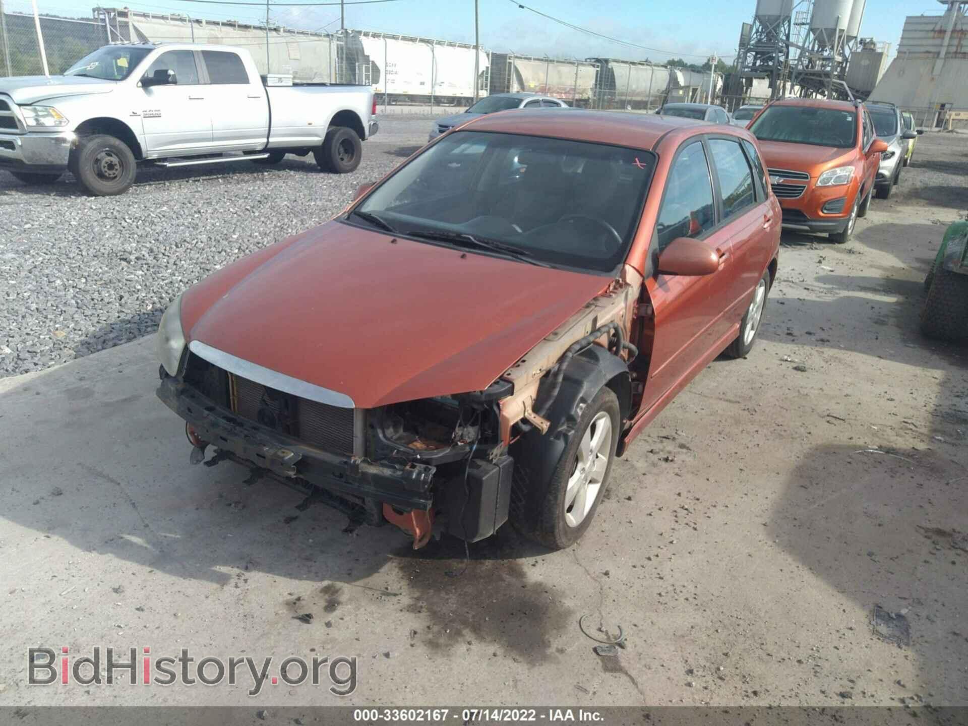 2008 KIA SPECTRA - VIN: KNAFE161385009935 - Фото 2