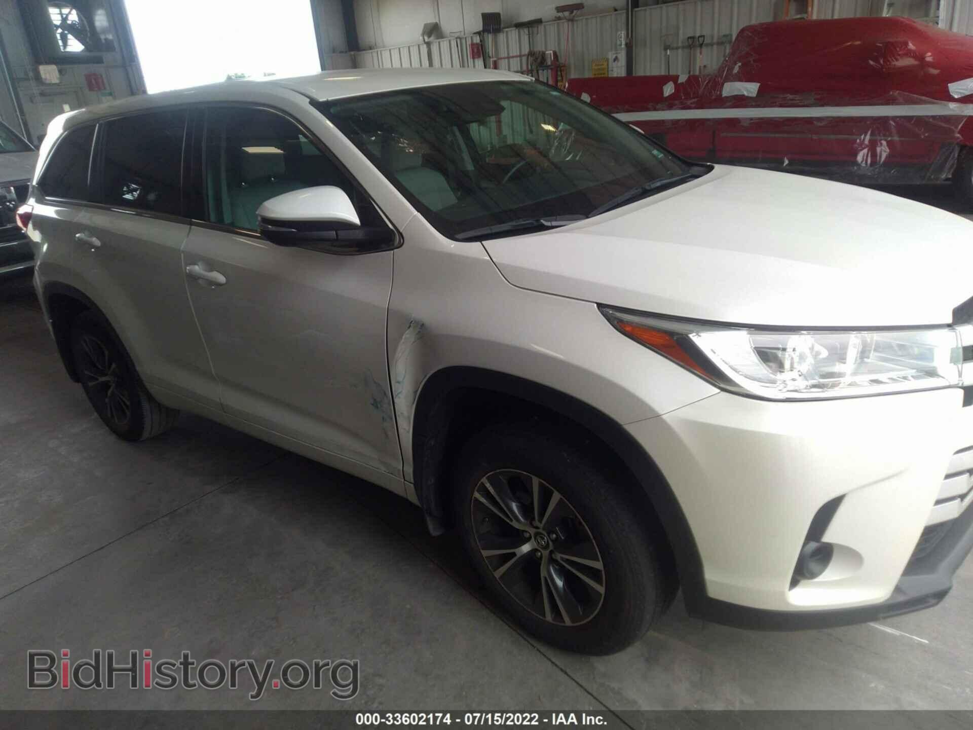 Photo 5TDZZRFH3HS204038 - TOYOTA HIGHLANDER 2017