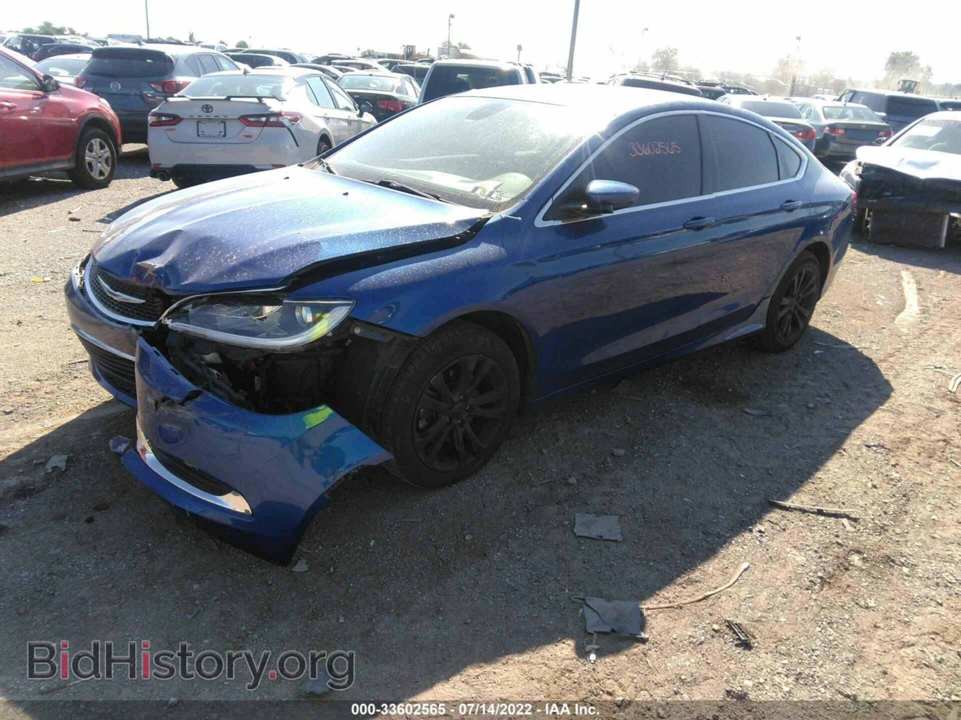 2015 CHRYSLER 200 - VIN: 1C3CCCAB5FN724949 - Фото 2