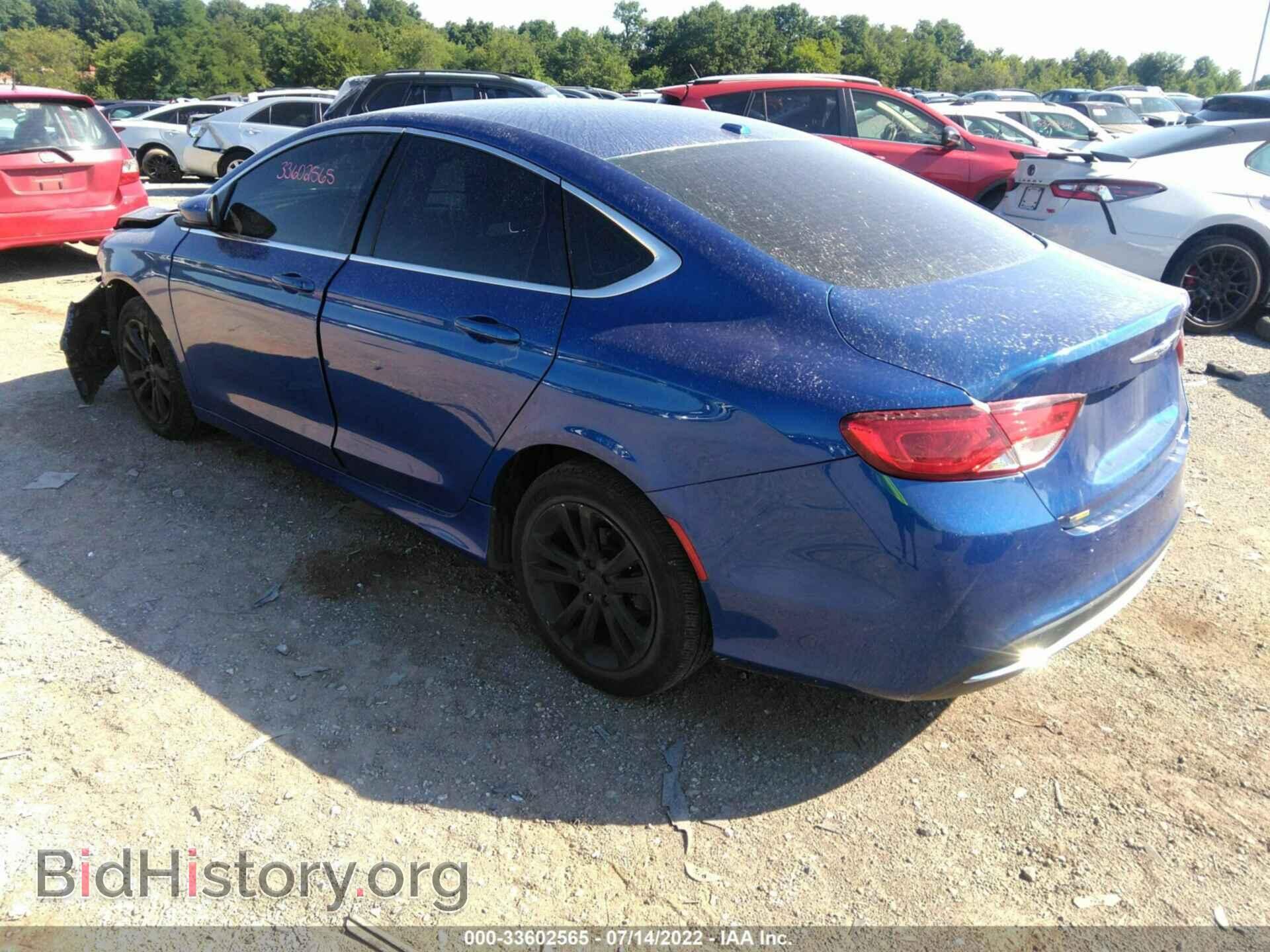 2015 CHRYSLER 200 - VIN: 1C3CCCAB5FN724949 - Фото 3