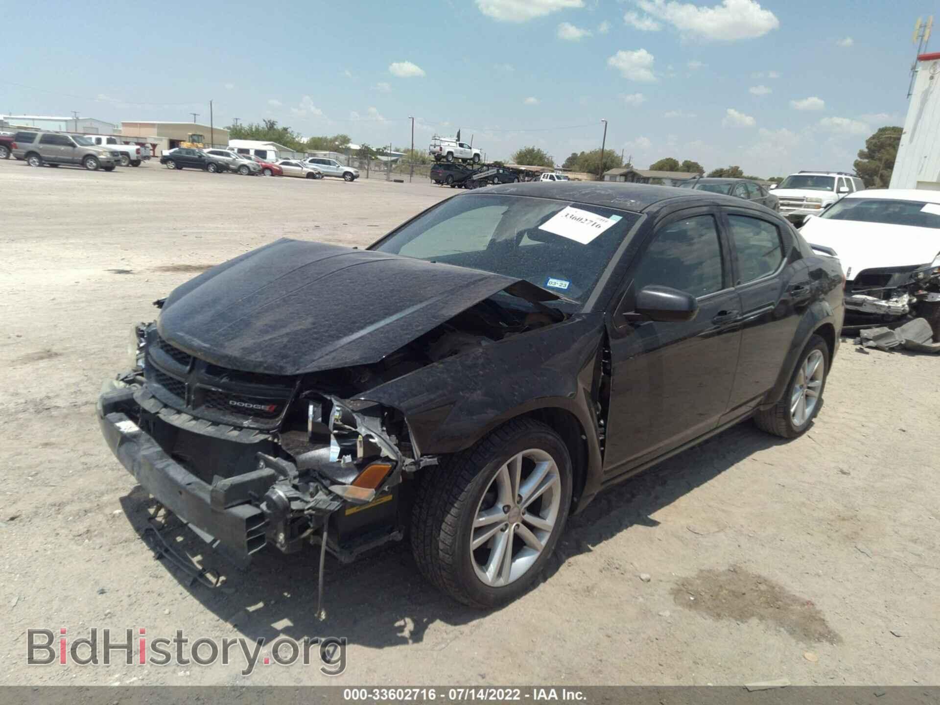 2013 DODGE AVENGER - VIN: 1C3CDZCB4DN611388 - Photo 2