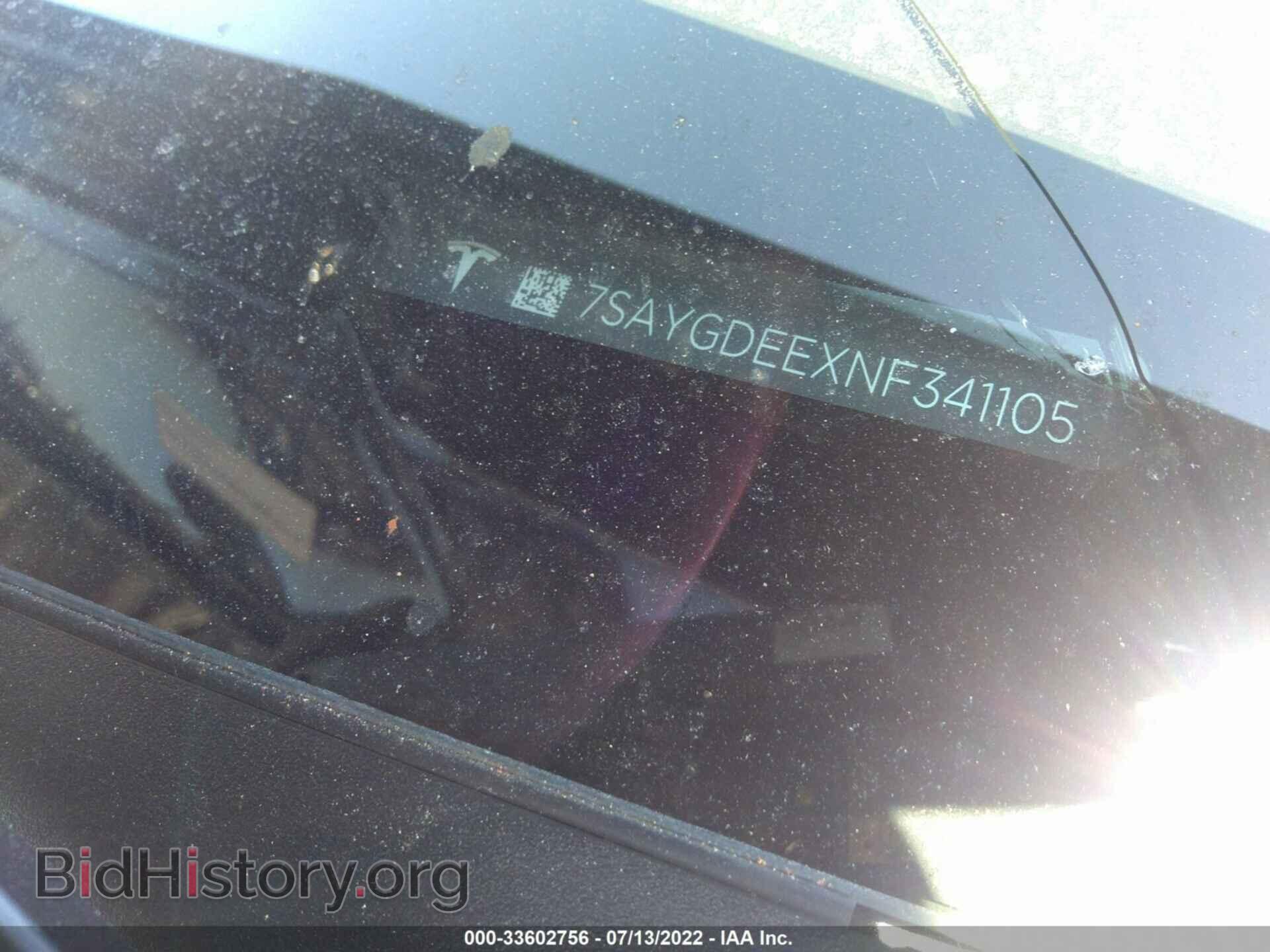 2022 TESLA MODEL Y - VIN: 7SAYGDEEXNF341105 - Фото 9
