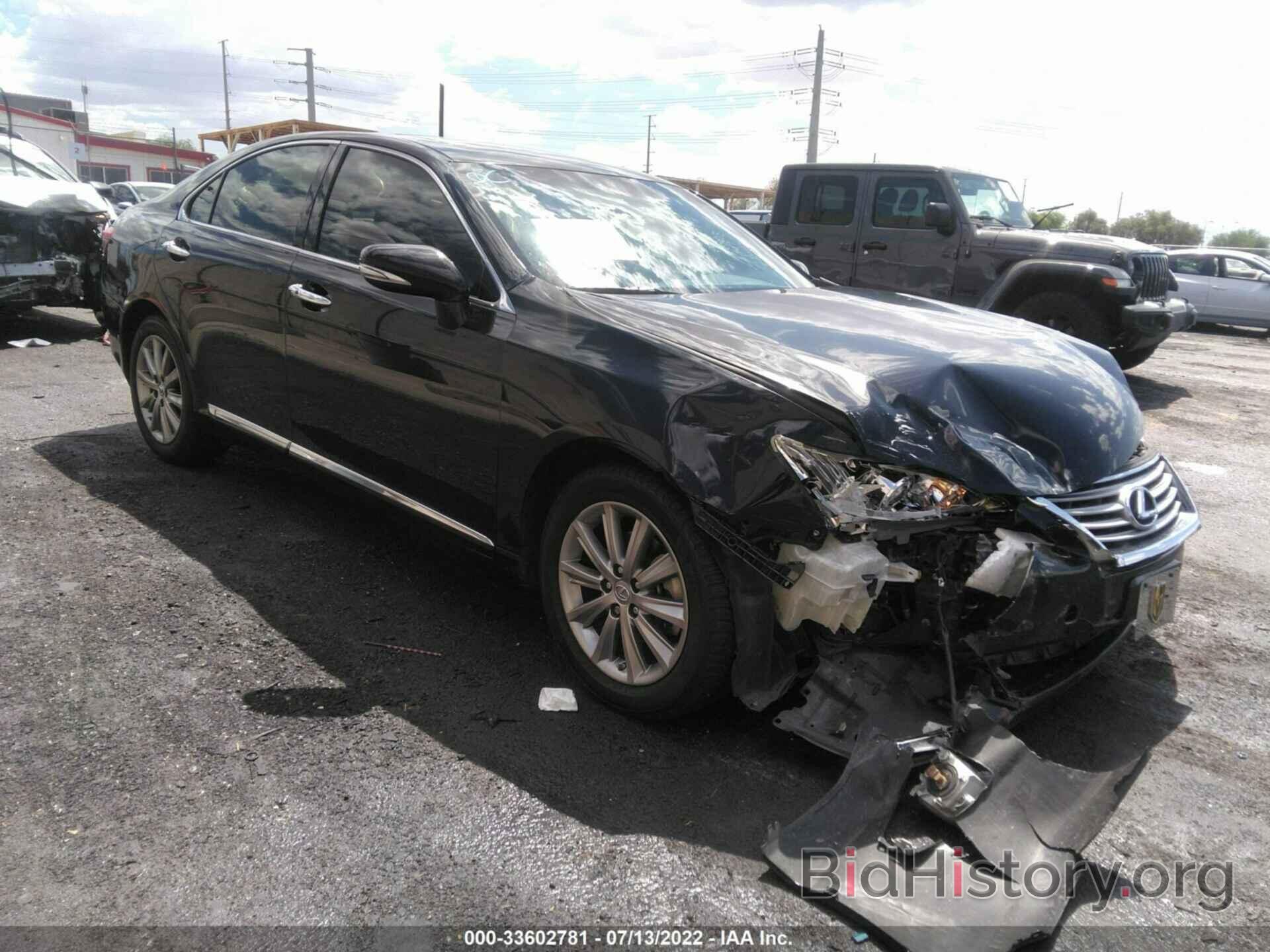 Photo JTHBK1EG6C2484231 - LEXUS ES 350 2012