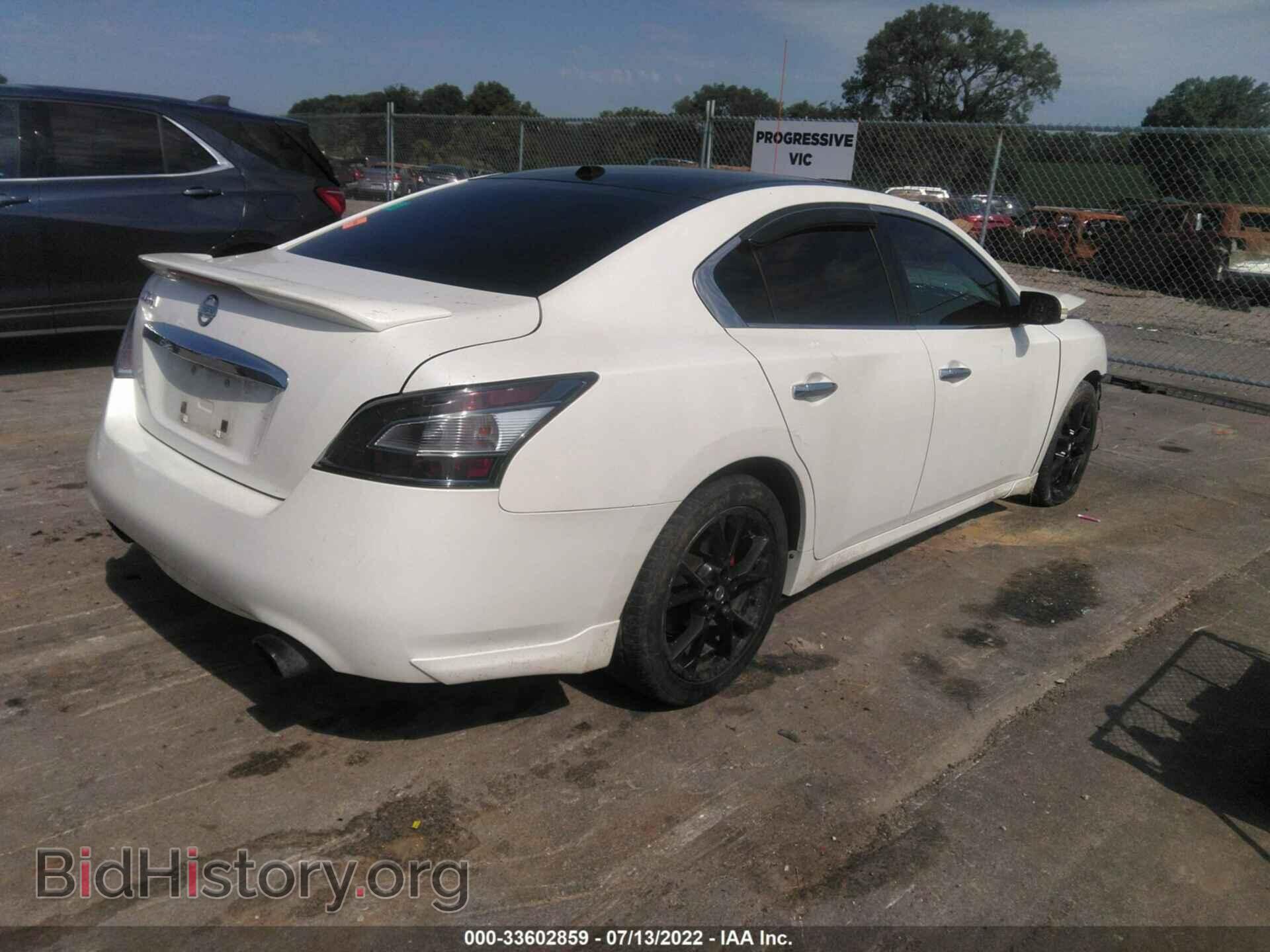 2013 NISSAN MAXIMA - VIN: 1N4AA5AP4DC829075 - Фото 4