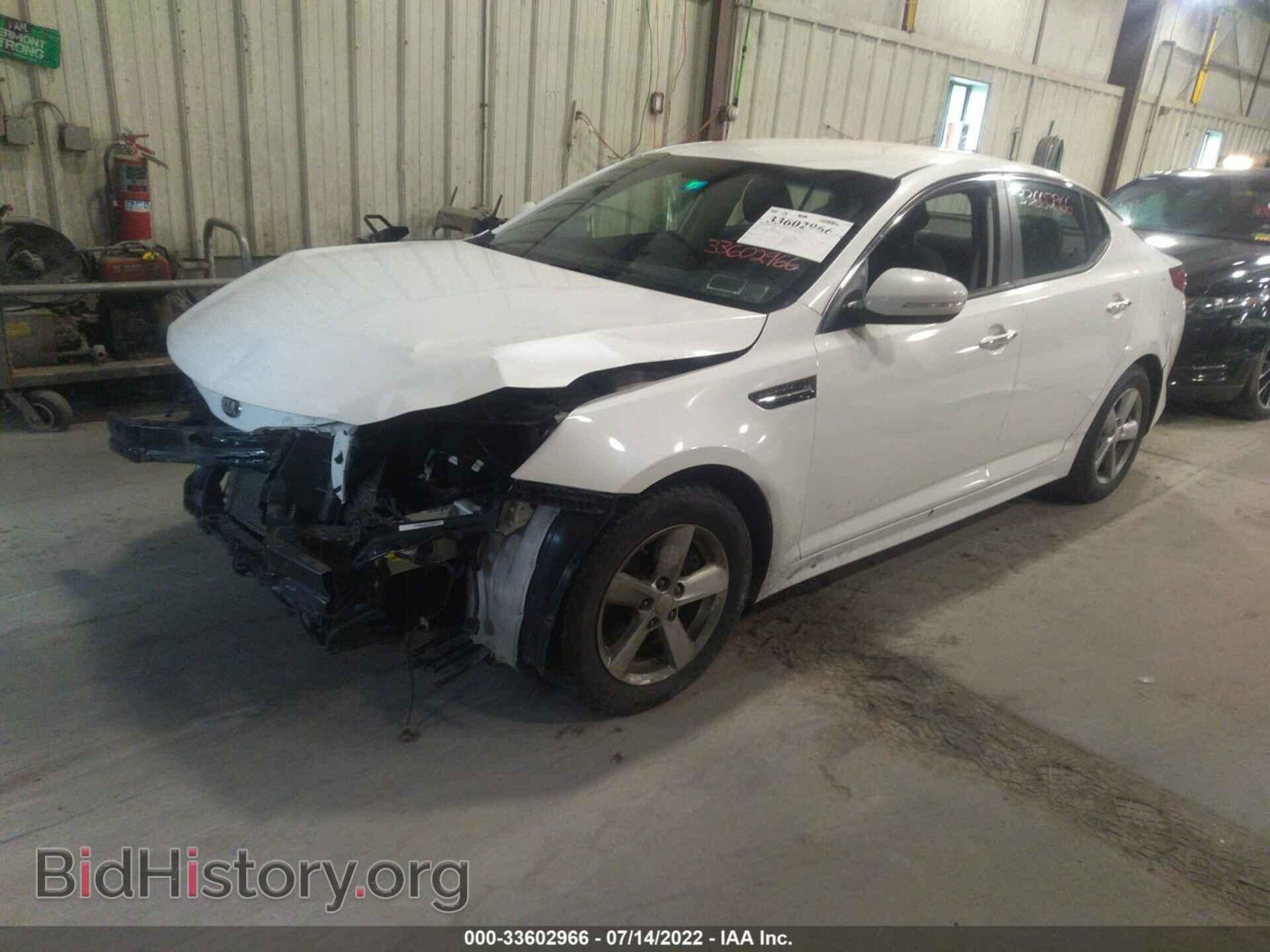 2015 KIA OPTIMA - VIN: KNAGM4A71F5662927 - Photo 2