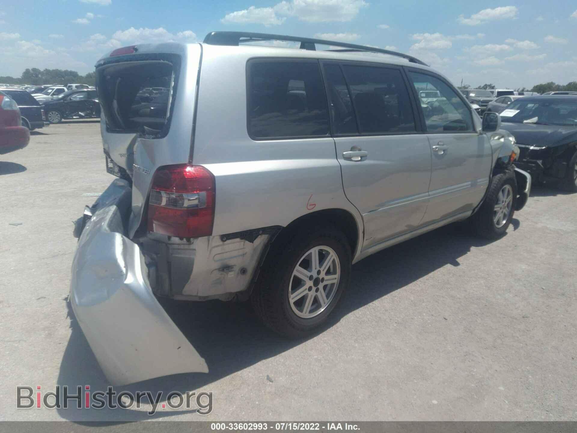 2006 TOYOTA HIGHLANDER - VIN: JTEGP21A760112151 - Фото 4