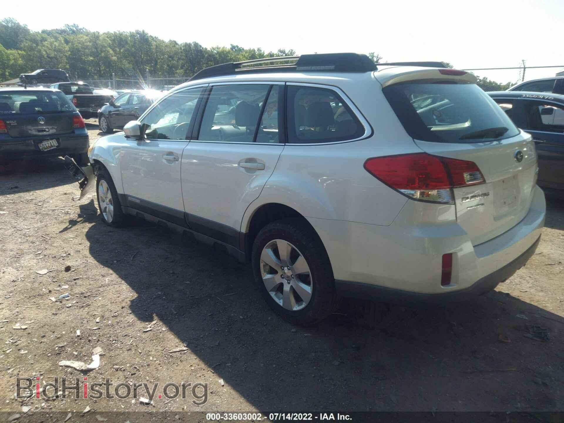 2012 SUBARU OUTBACK - VIN: 4S4BRBAC5C3217612 - Фото 3