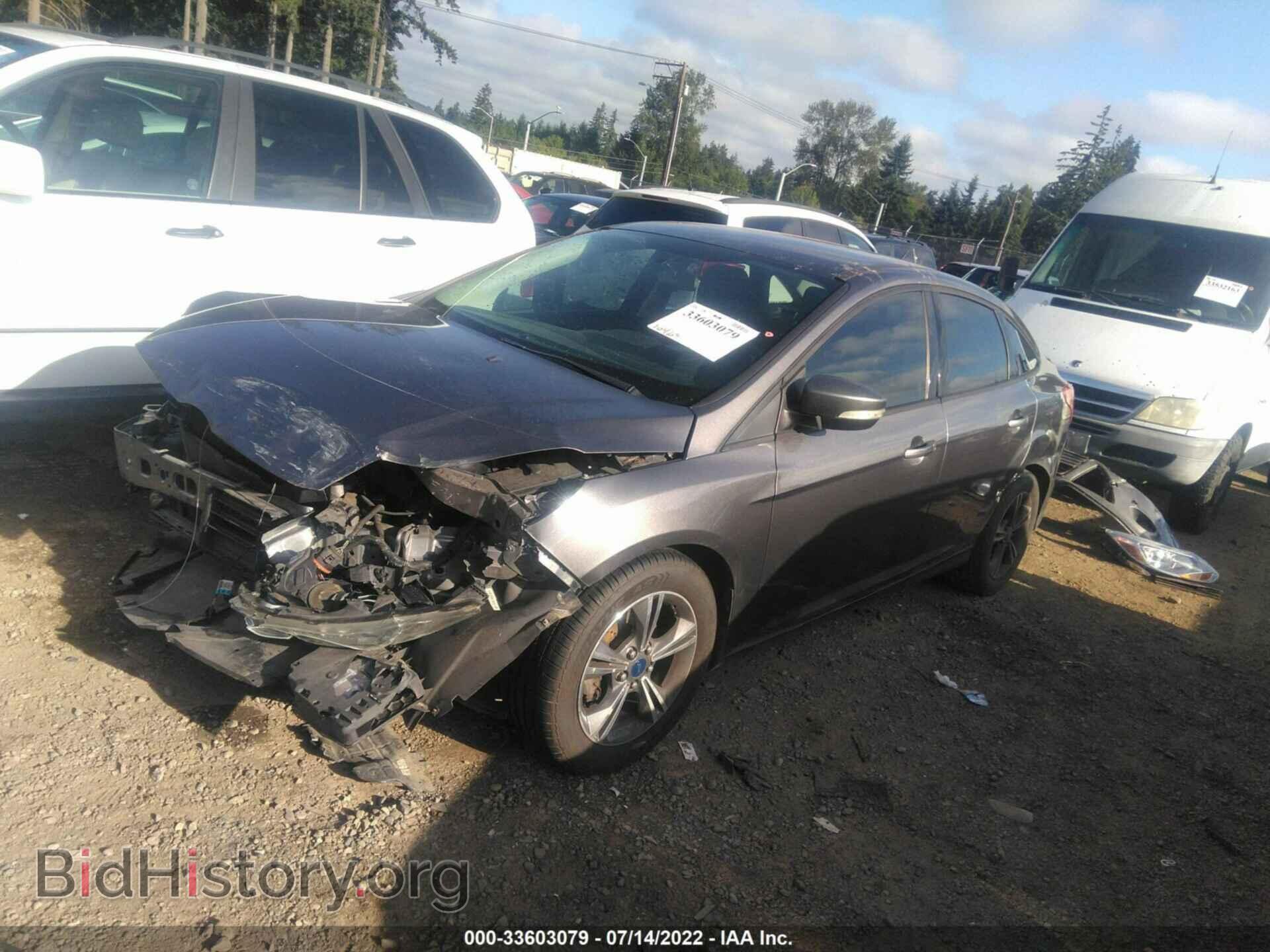 2014 FORD FOCUS - VIN: 1FADP3F28EL342024 - Фото 2