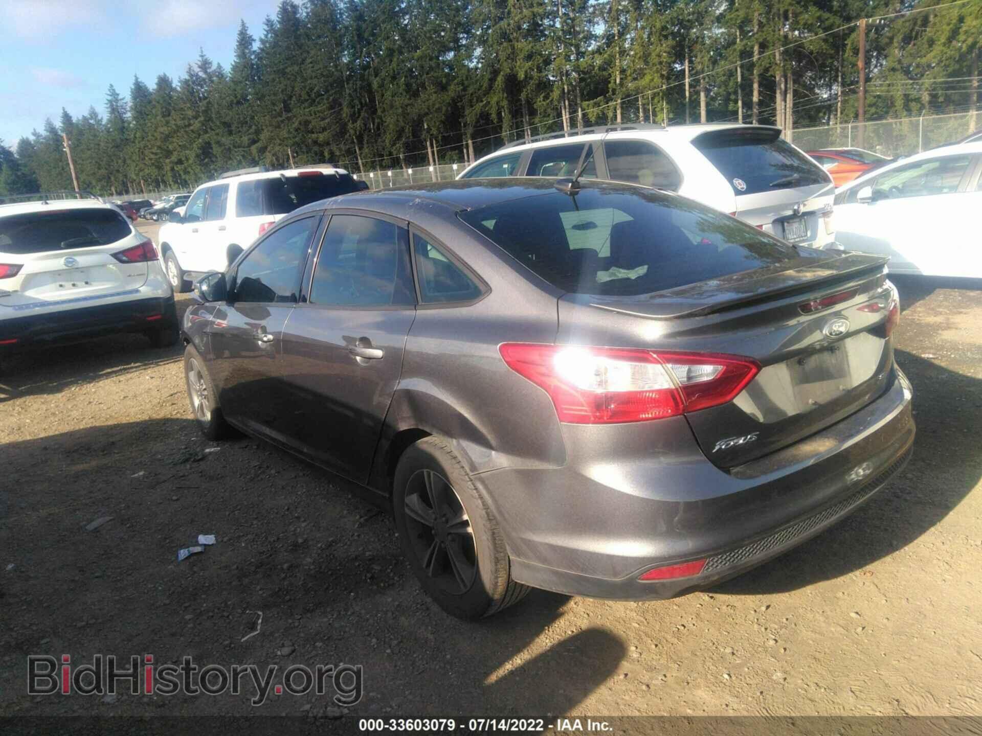 2014 FORD FOCUS - VIN: 1FADP3F28EL342024 - Фото 3