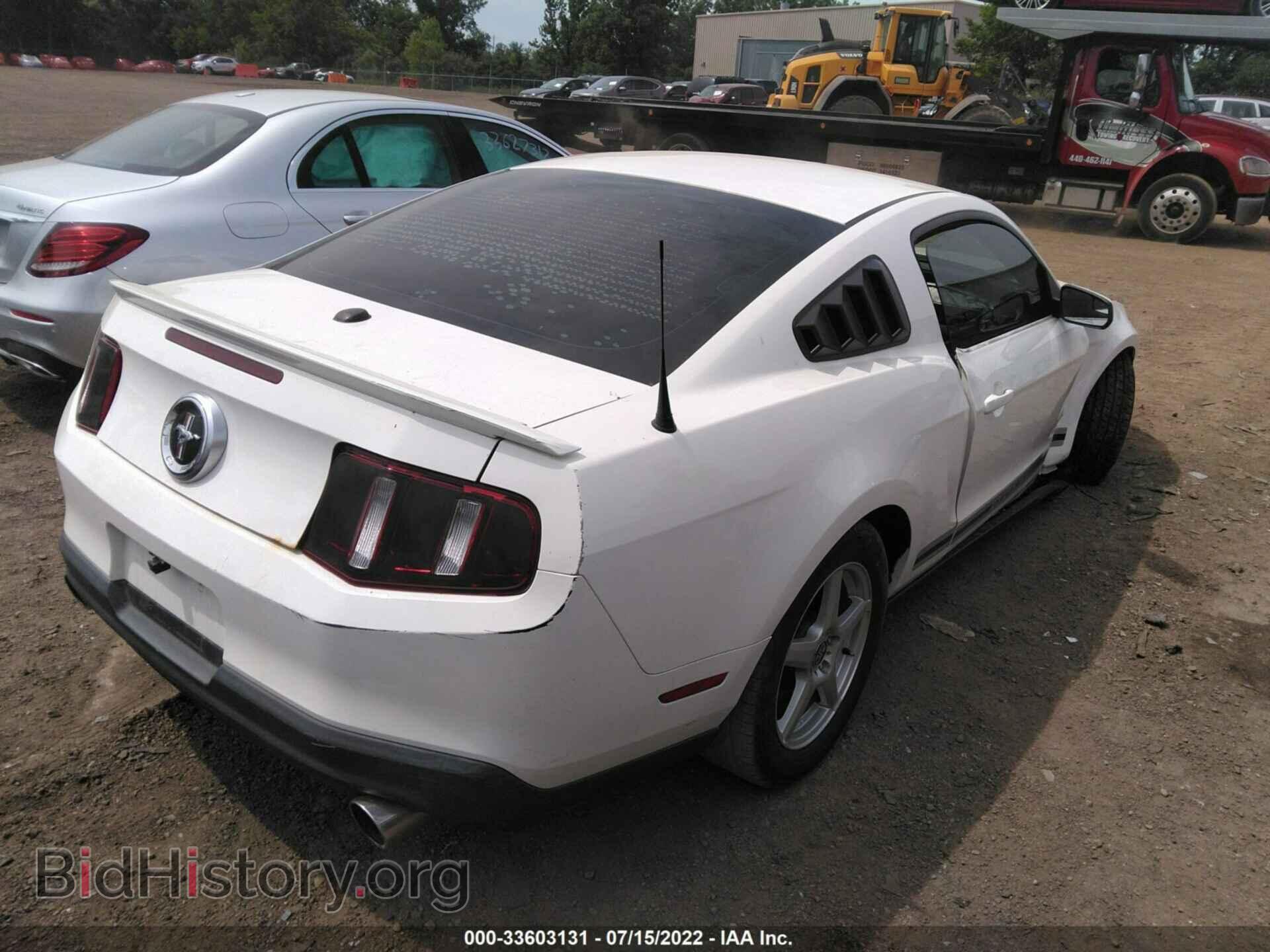 2012 FORD MUSTANG - VIN: 1ZVBP8AMXC5206385 - Фото 4
