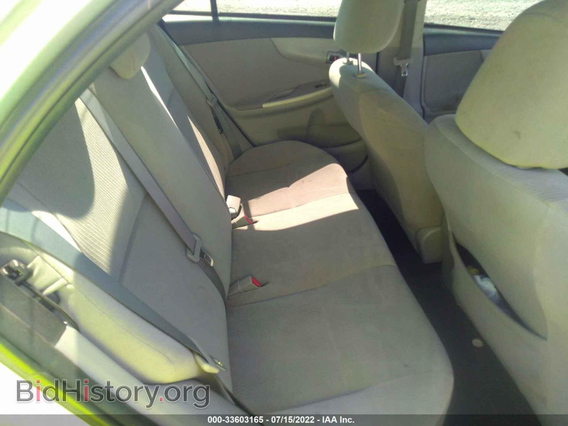 2011 TOYOTA COROLLA - VIN: 2T1BU4EE0BC693749 - Фото 8