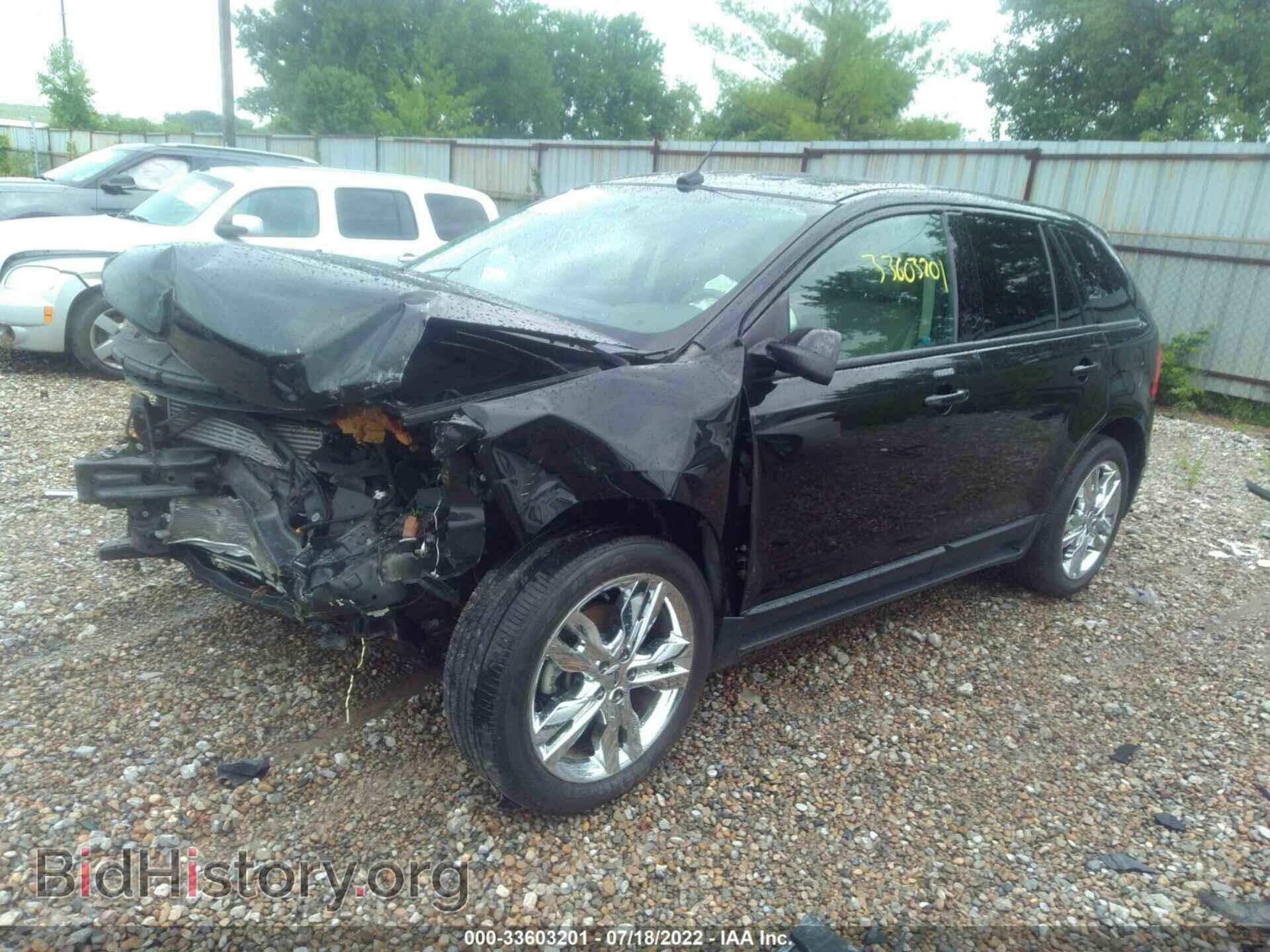 2013 FORD EDGE - VIN: 2FMDK3J96DBB16796 - Фото 2
