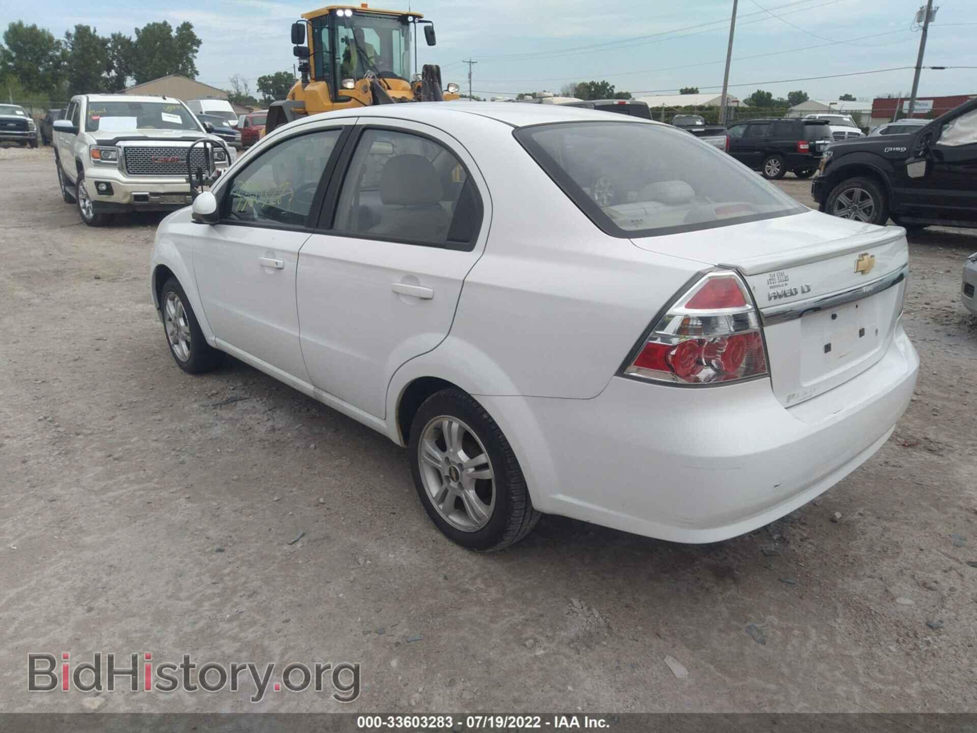 2011 CHEVROLET AVEO - VIN: KL1TD5DE2BB246745 - Фото 3