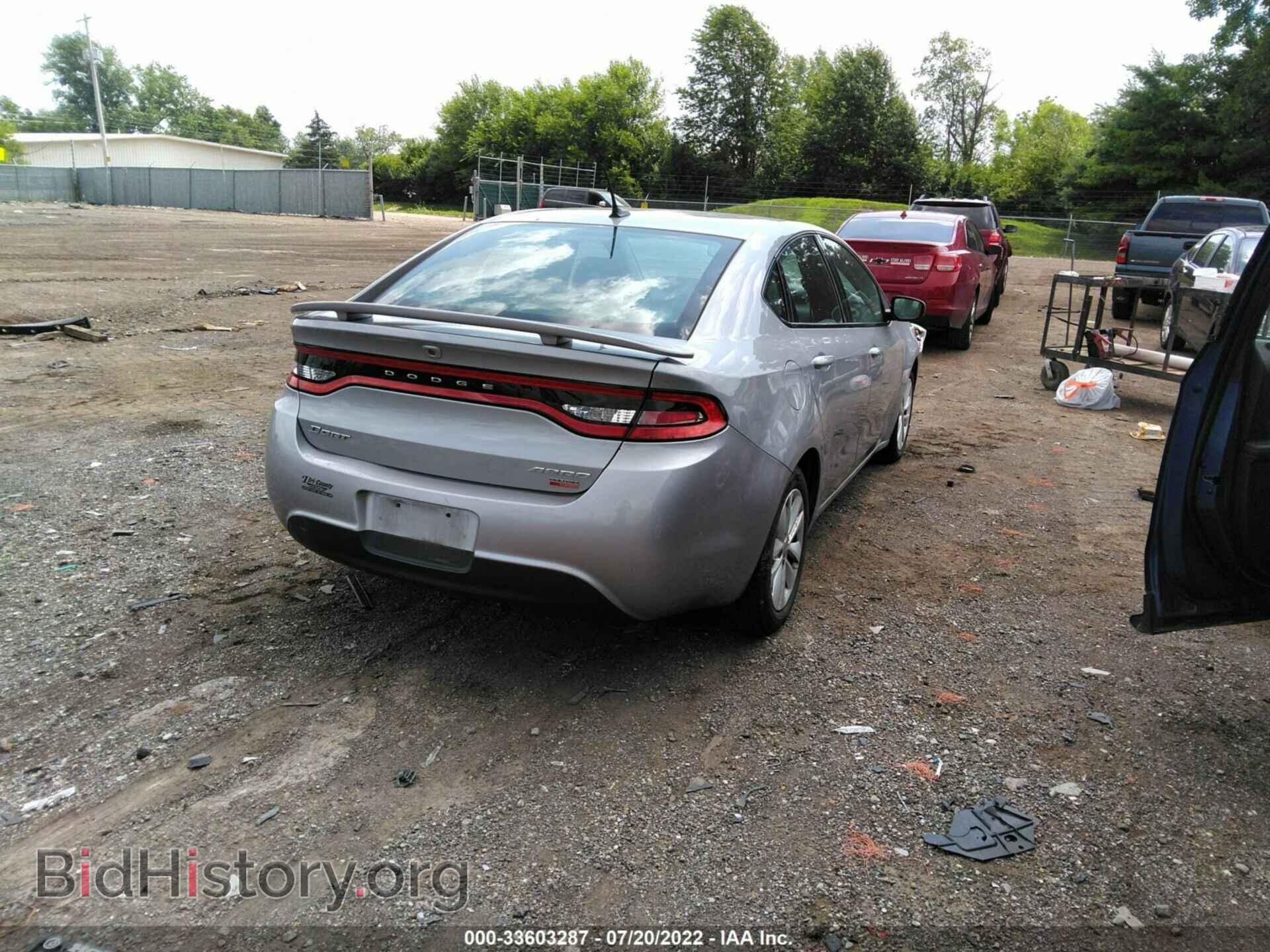 2014 DODGE DART - VIN: 1C3CDFDH7ED701532 - Фото 4