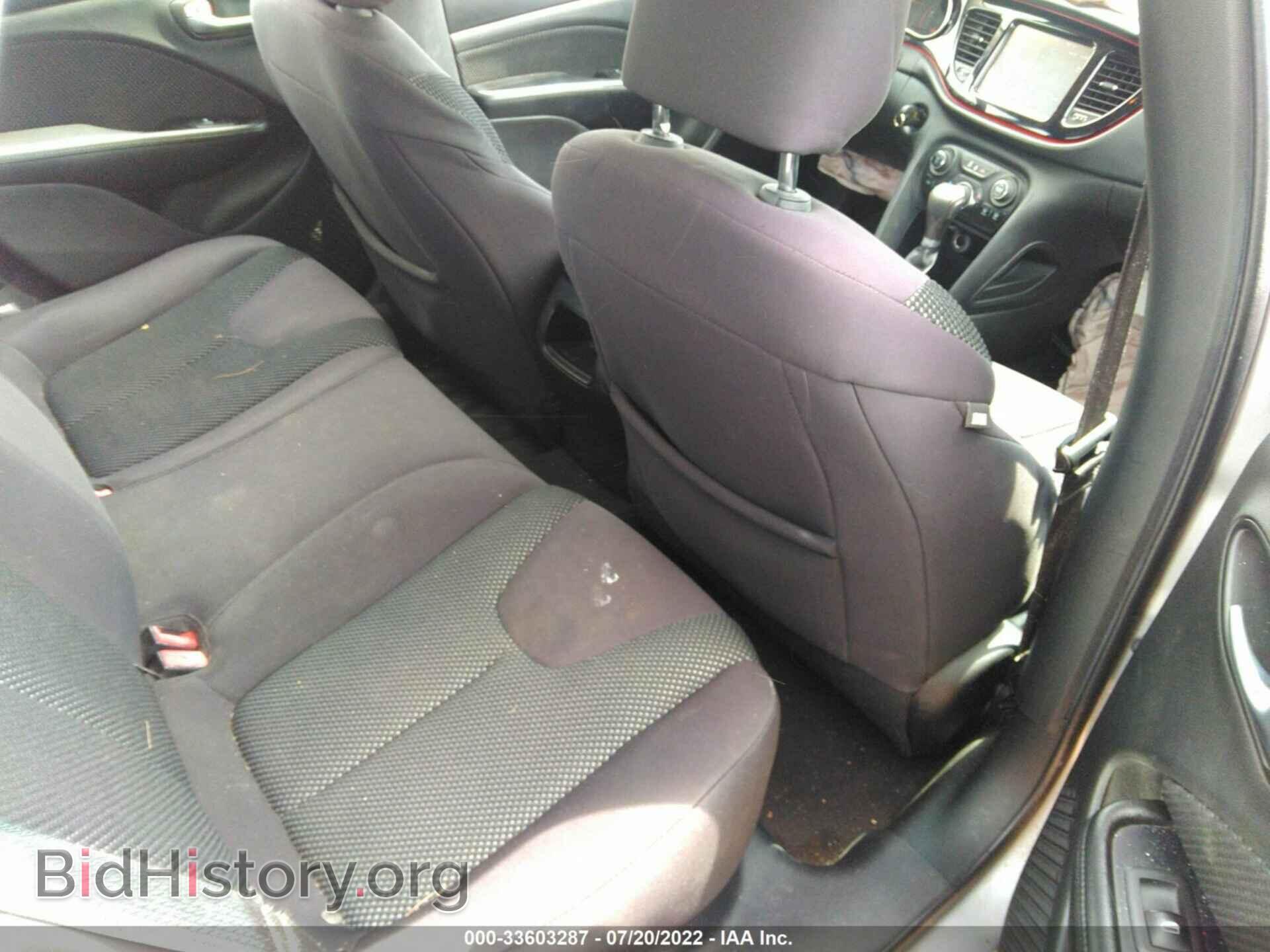 2014 DODGE DART - VIN: 1C3CDFDH7ED701532 - Фото 8