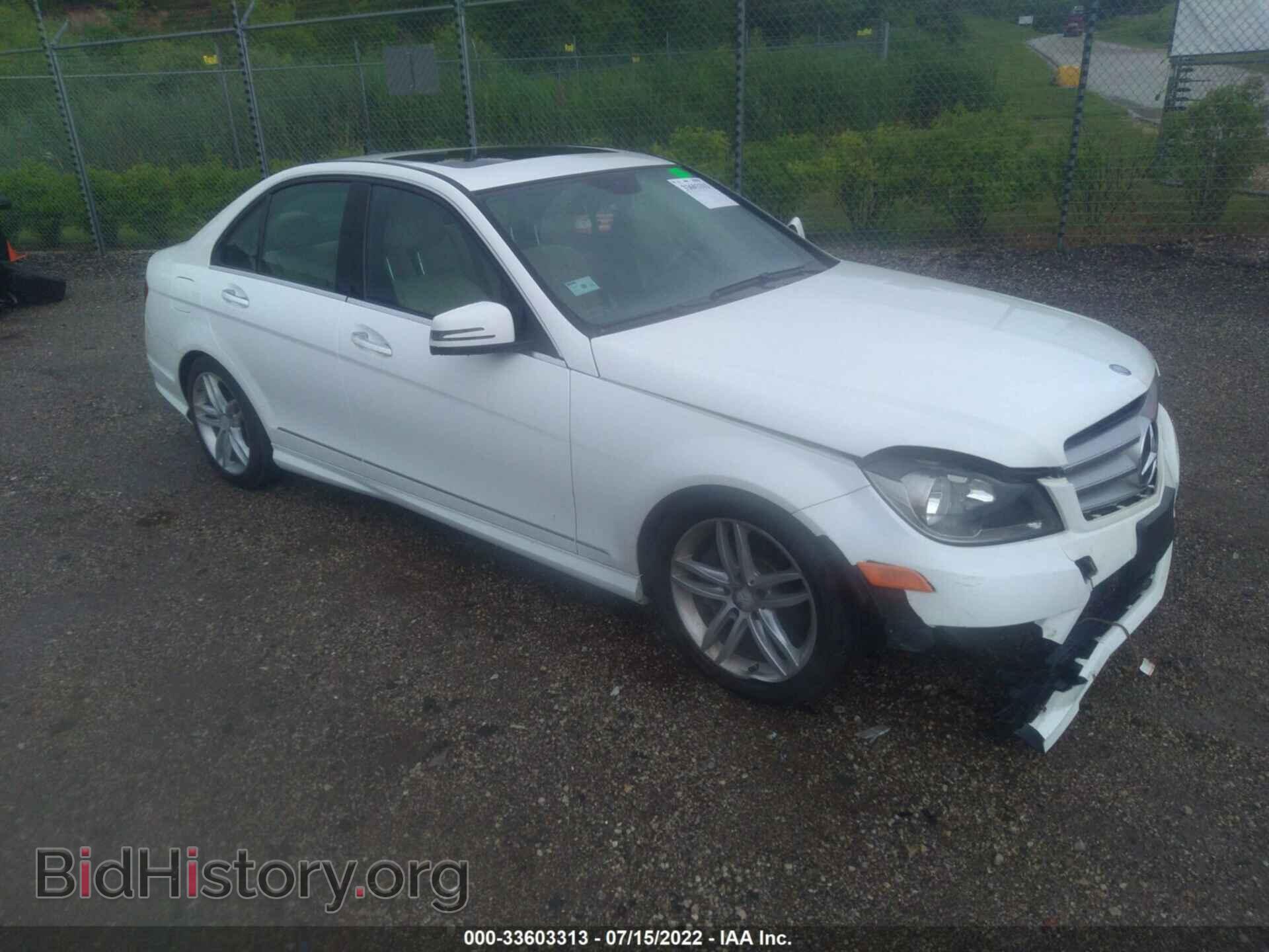 Фотография WDDGF8AB7DA789359 - MERCEDES-BENZ C-CLASS 2013