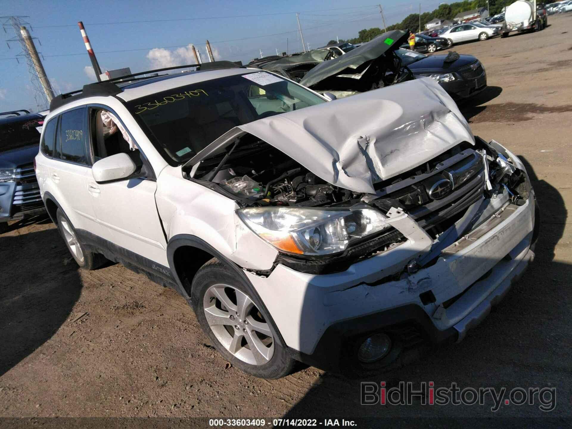 Photo 4S4BRCLC3E3210860 - SUBARU OUTBACK 2014