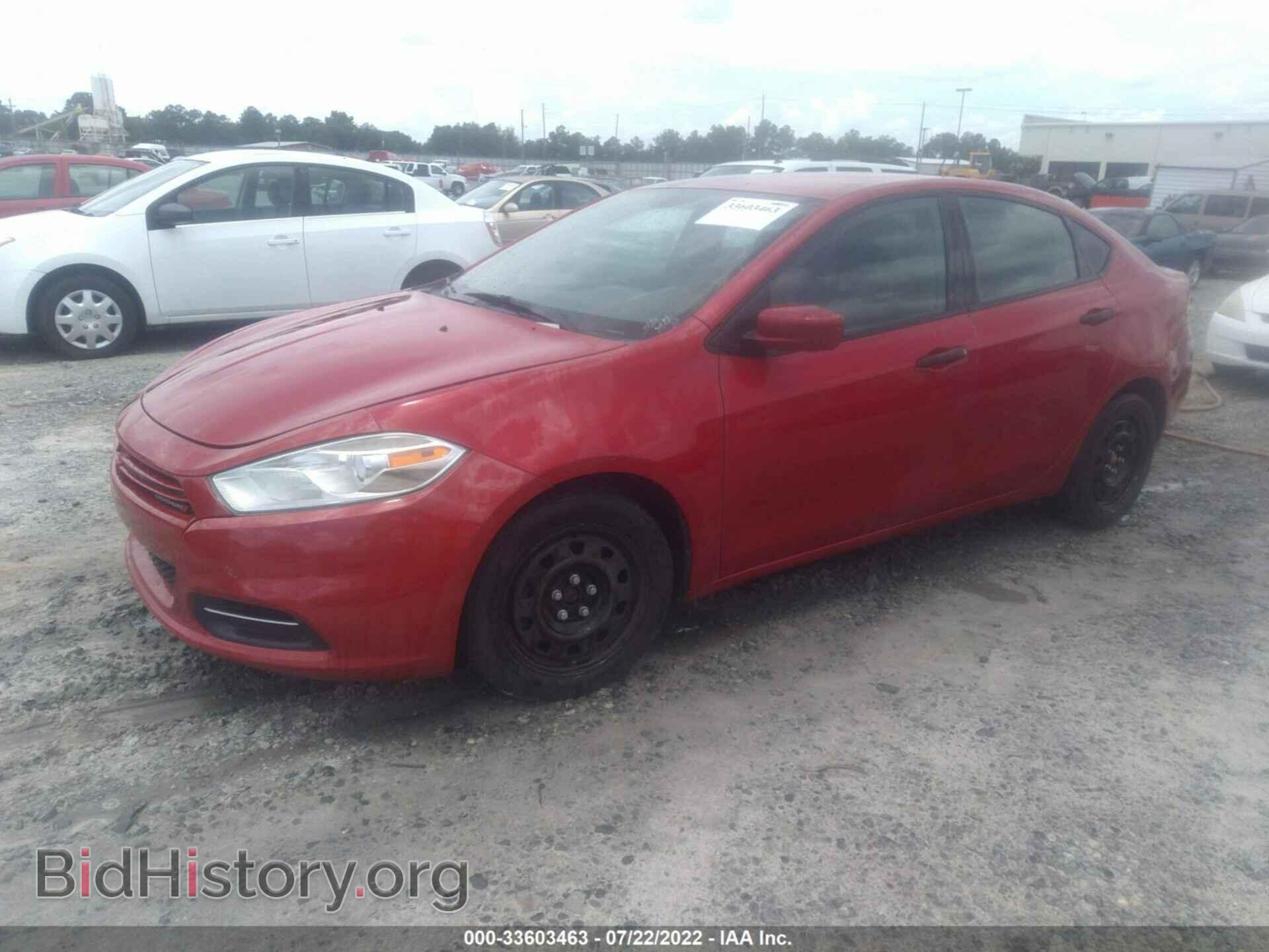 2013 DODGE DART - VIN: 1C3CDFAA1DD267517 - Фото 2