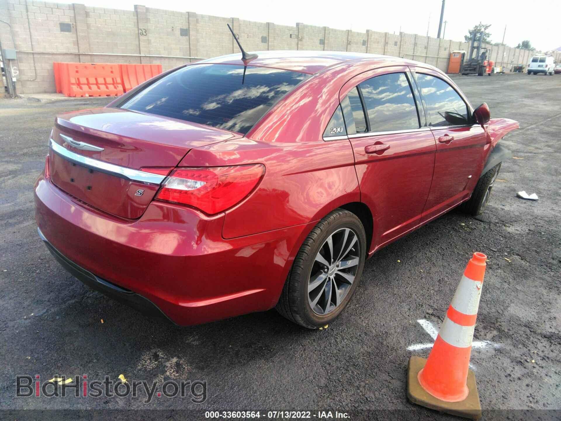 2013 CHRYSLER 200 - VIN: 1C3CCBBB0DN545367 - Photo 4