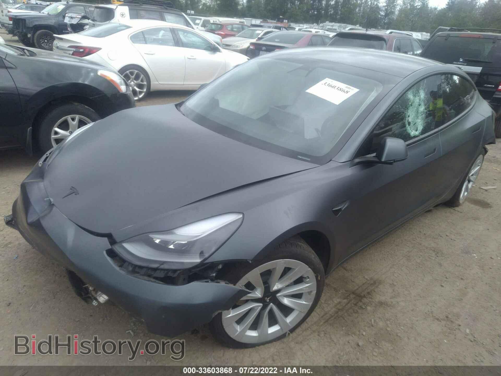 2021 TESLA MODEL 3 - VIN: 5YJ3E1EB6MF996734 - Photo 2