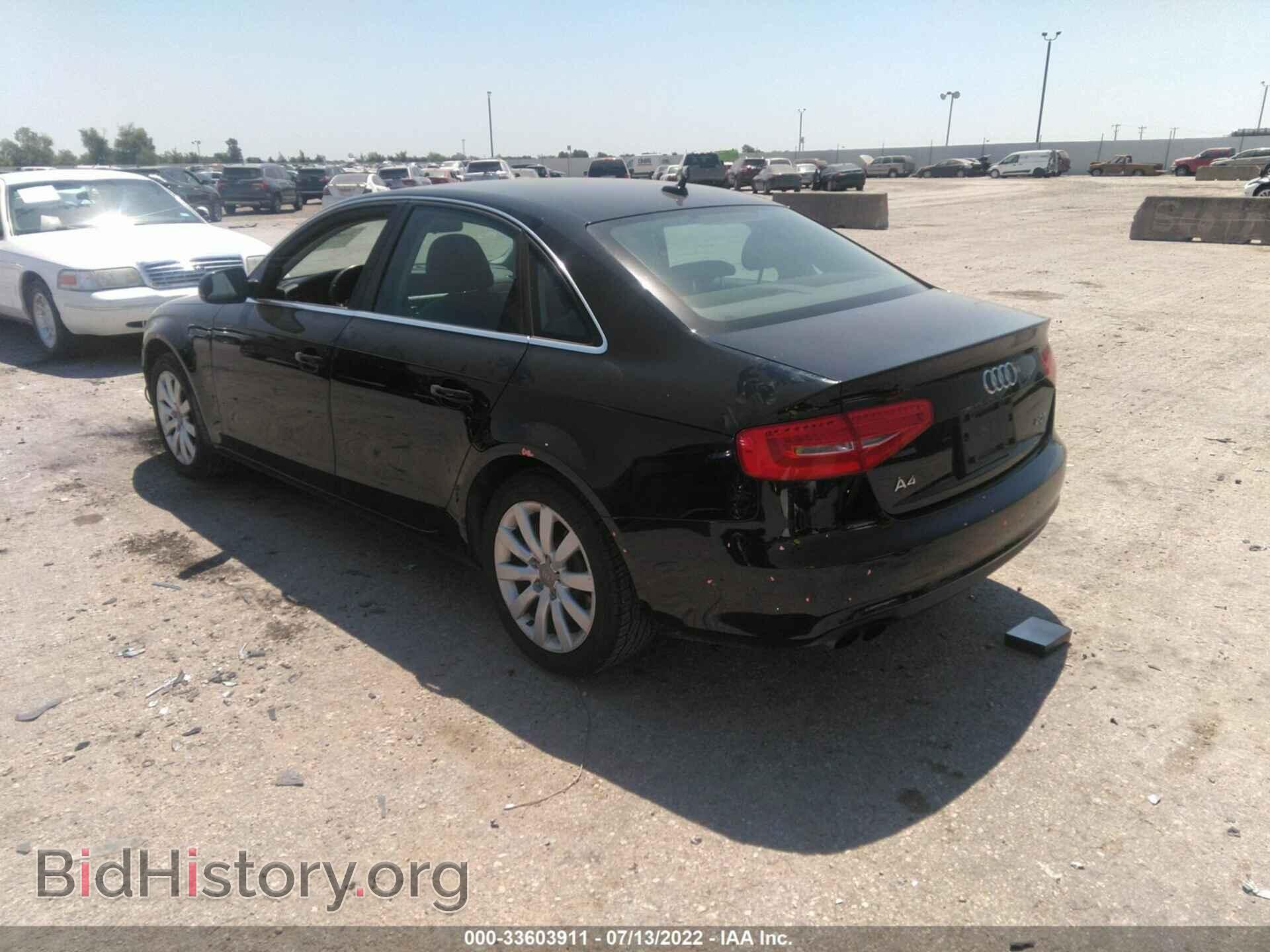 2013 AUDI A4 - VIN: WAUAFAFL6DN022181 - Фото 3
