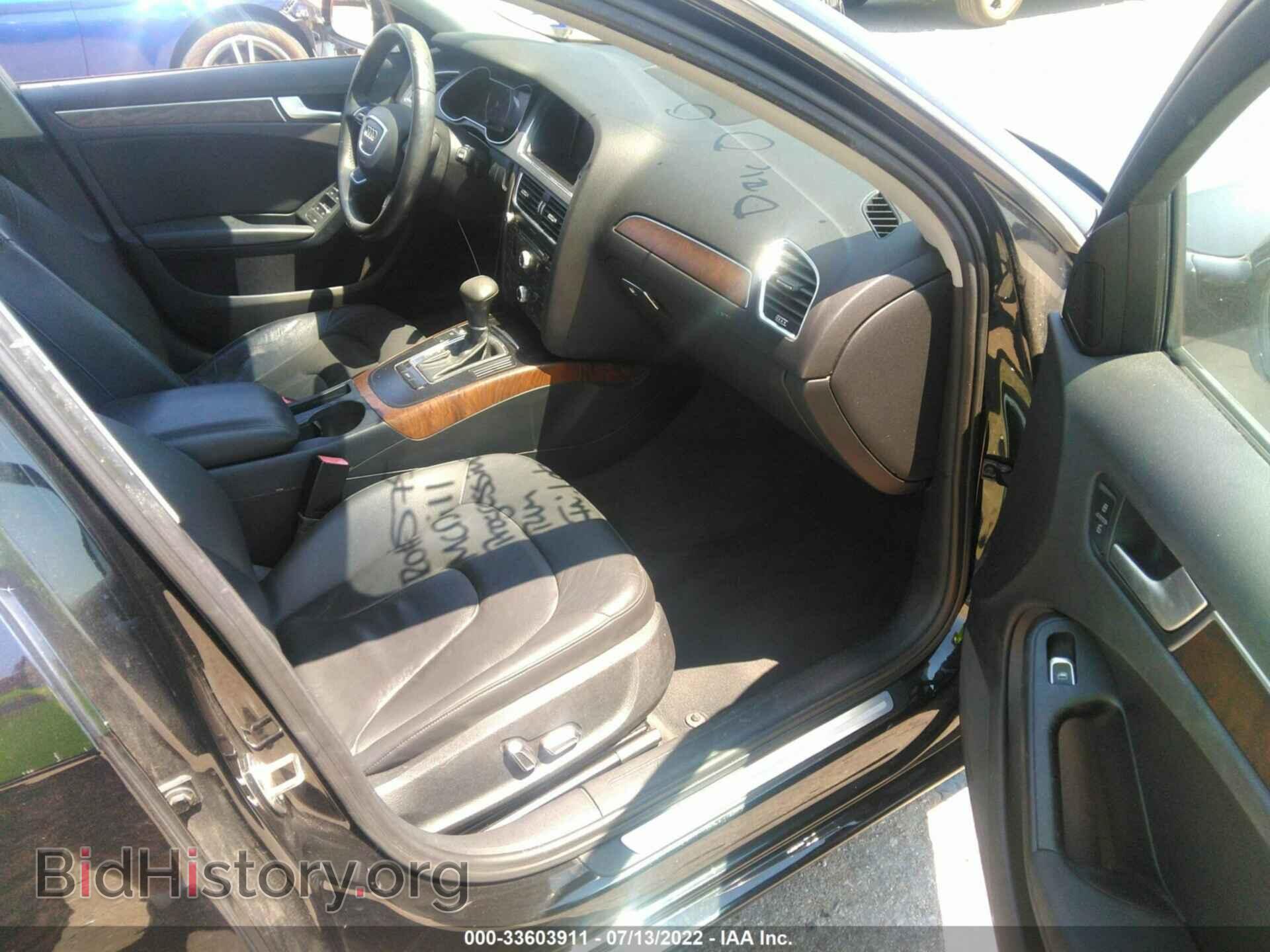 2013 AUDI A4 - VIN: WAUAFAFL6DN022181 - Фото 5