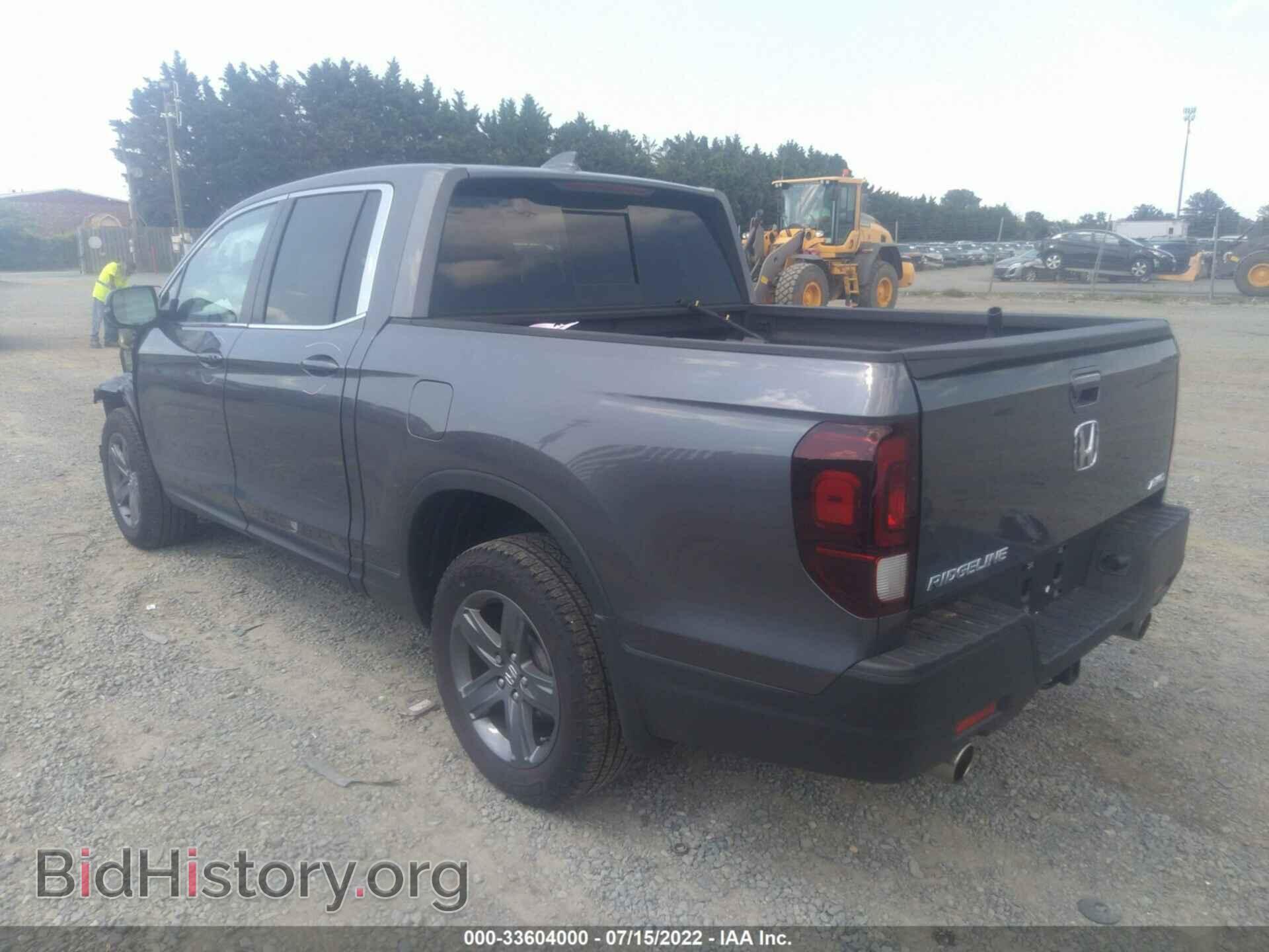 2021 HONDA RIDGELINE - VIN: 5FPYK3F59MB023728 - Фото 3
