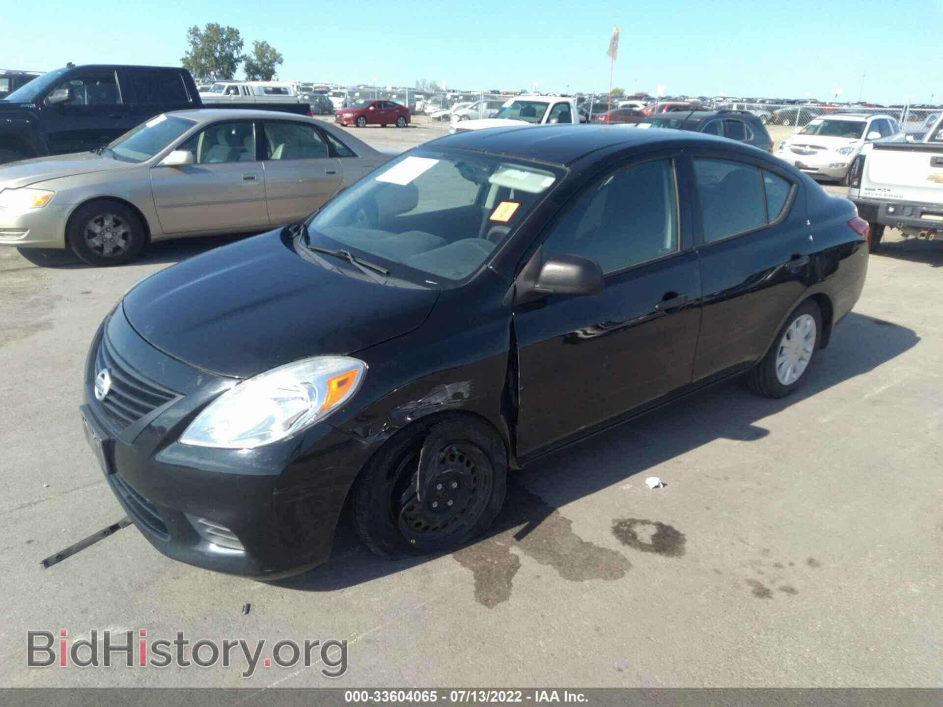 2014 NISSAN VERSA - VIN: 3N1CN7AP1EL849053 - Фото 2