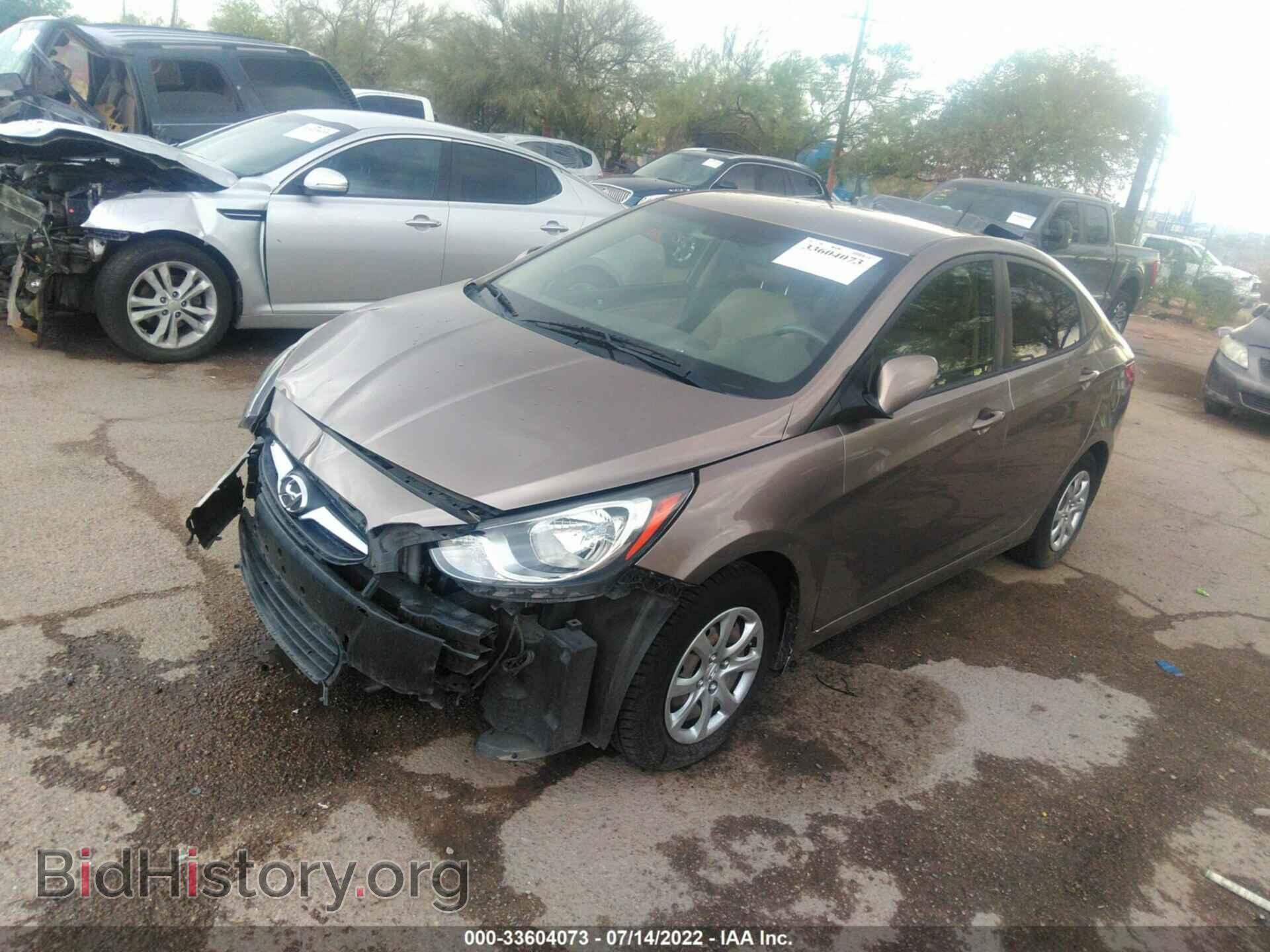 2012 HYUNDAI ACCENT - VIN: KMHCT4AE7CU259566 - Фото 2