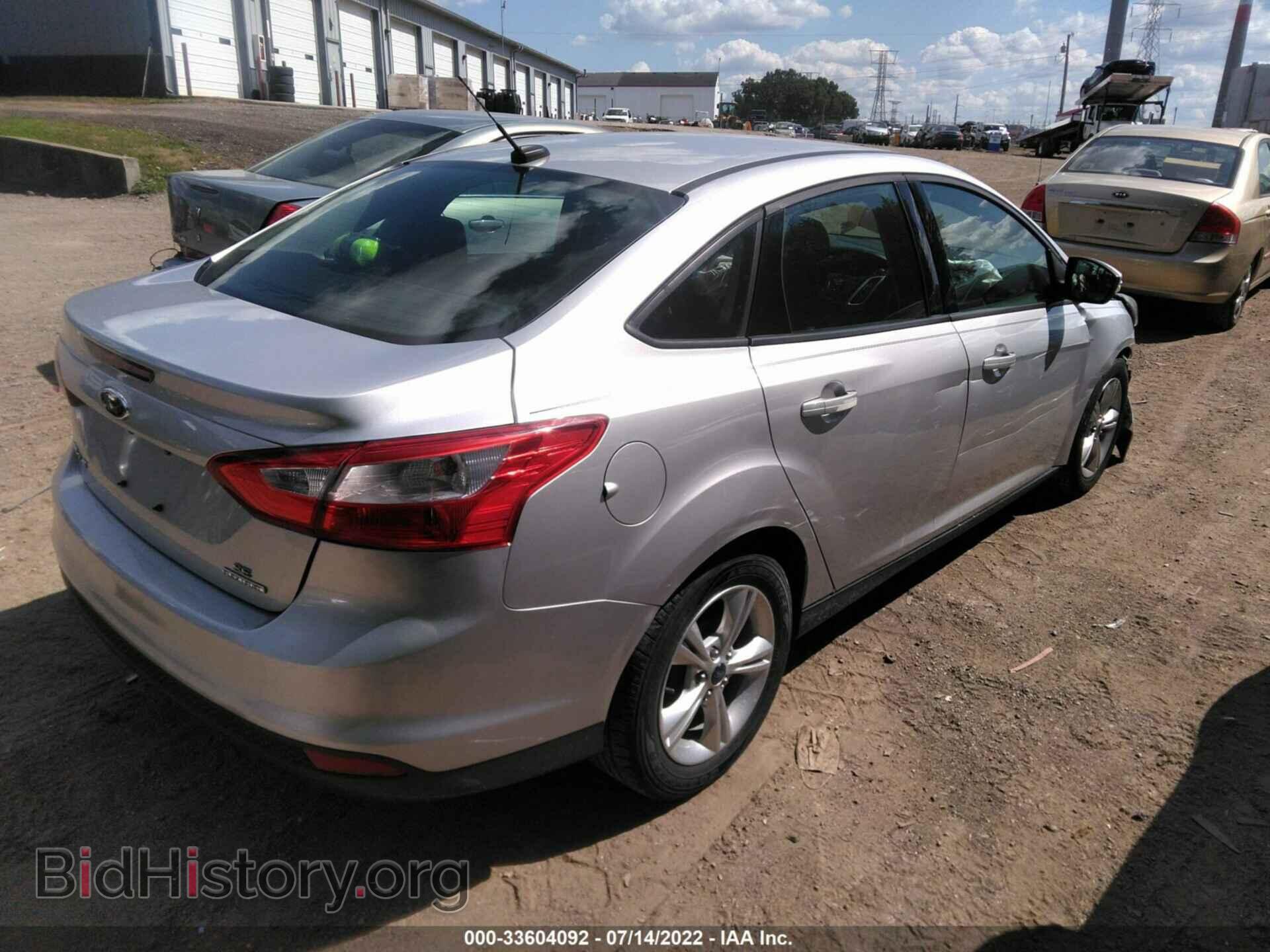 2013 FORD FOCUS - VIN: 1FADP3F23DL350353 - Фото 4