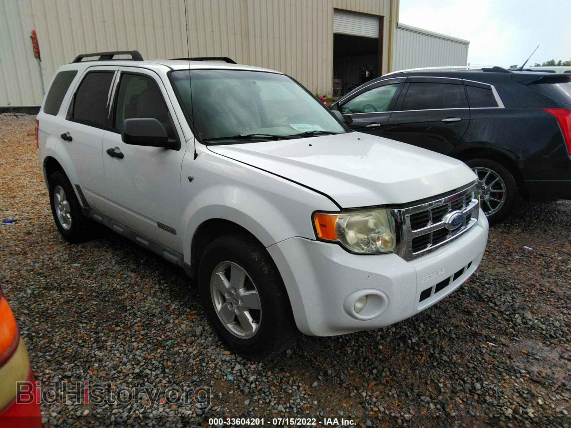 Фотография 1FMCU03168KA02014 - FORD ESCAPE 2008