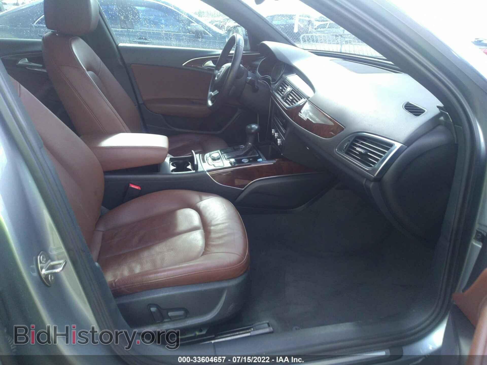 2013 AUDI A6 - VIN: WAUGFAFC2DN069217 - Фото 5