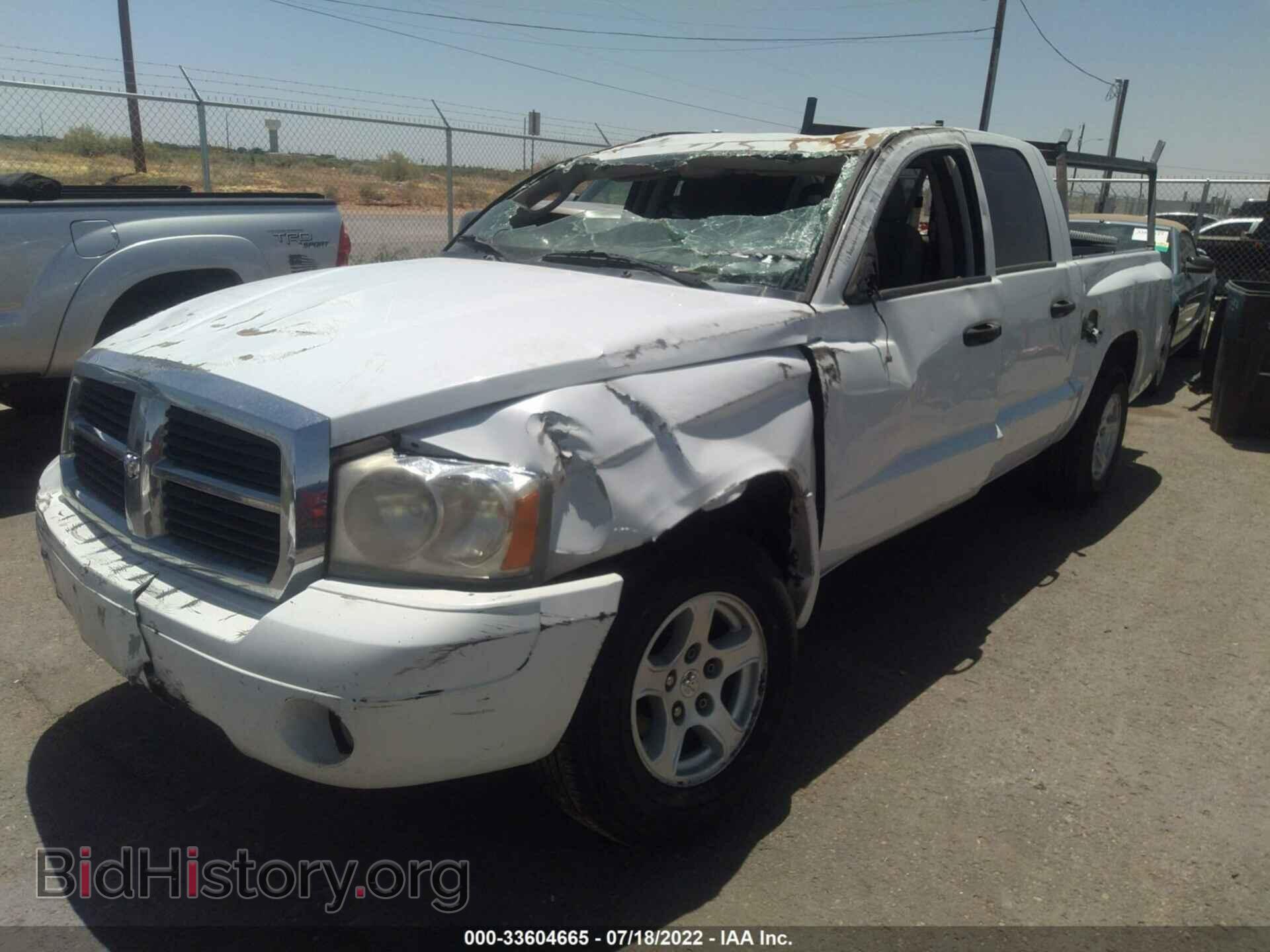 2007 DODGE DAKOTA - VIN: 1D7HE48N97S186444 - Фото 2
