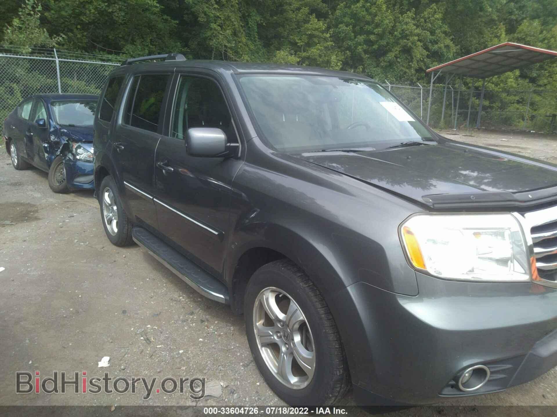 Photo 5FNYF4H56DB002948 - HONDA PILOT 2013