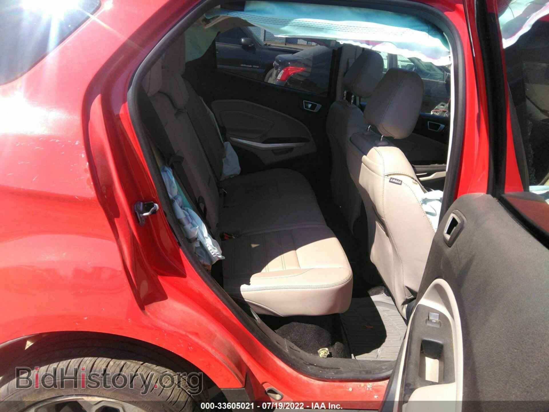 2019 FORD ECOSPORT - VIN: MAJ6S3KL7KC302955 - Photo 8