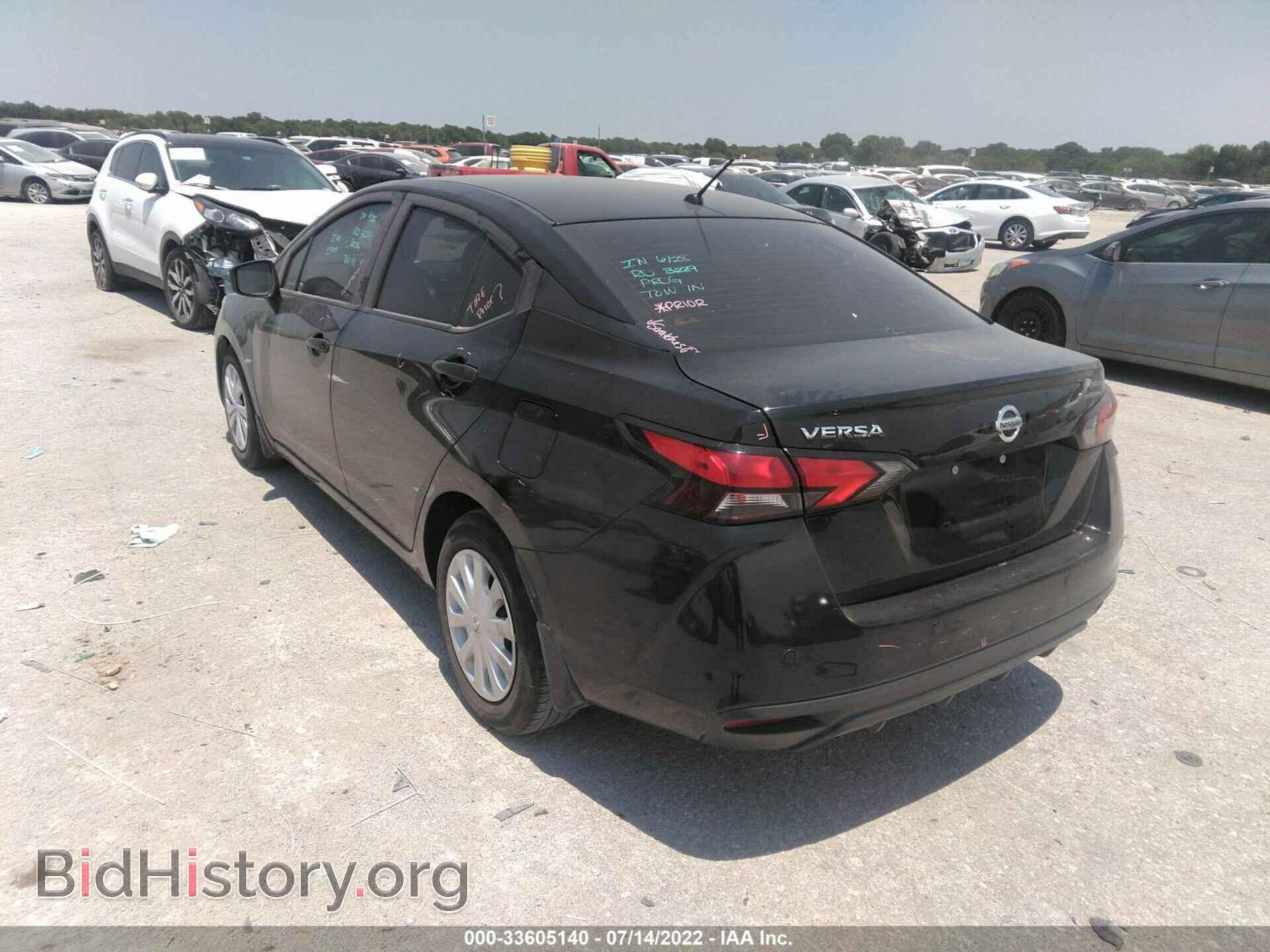 2020 NISSAN VERSA - VIN: 3N1CN8DV2LL904901 - Фото 3