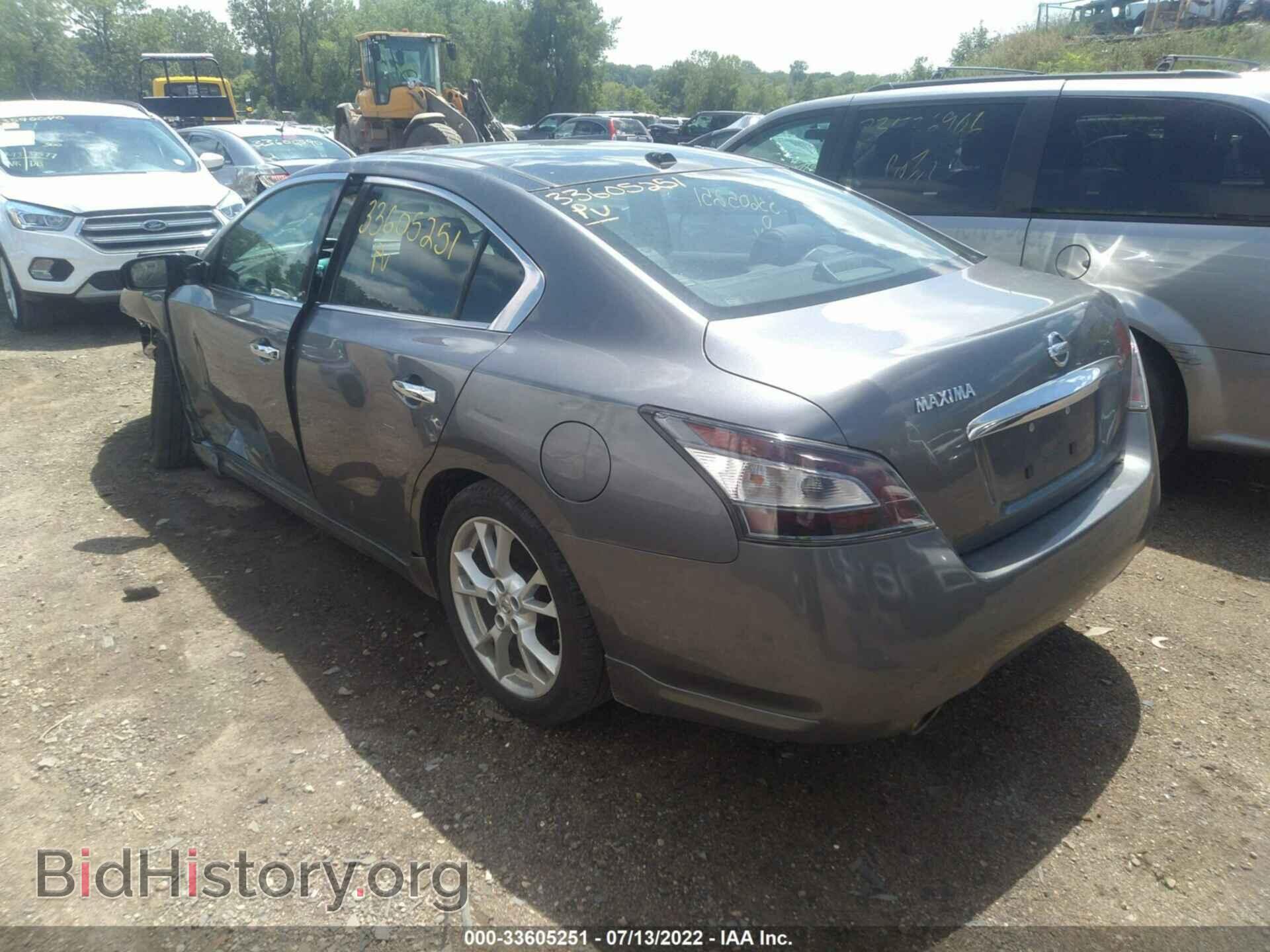 2014 NISSAN MAXIMA - VIN: 1N4AA5AP4EC458890 - Фото 3