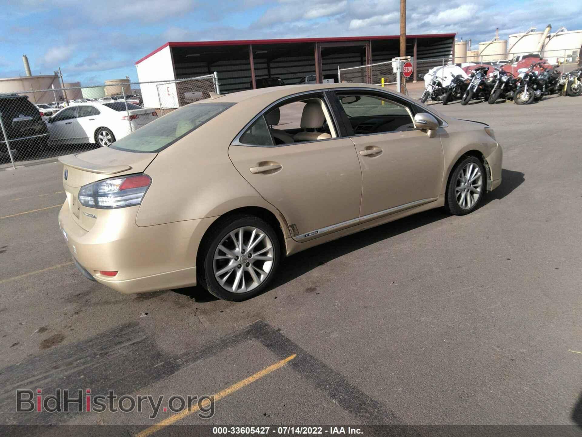 2010 LEXUS HS 250H - VIN: JTHBB1BA4A2007018 - Photo 4