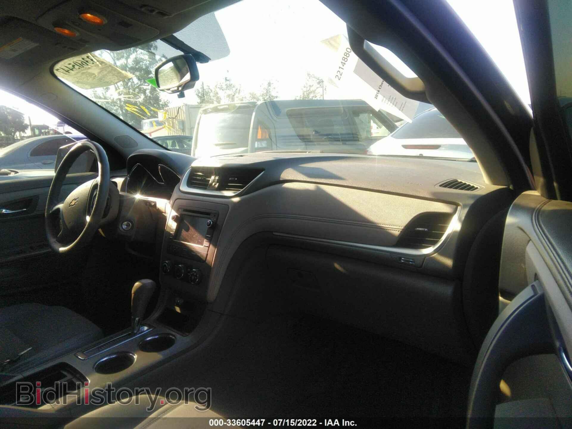 2014 CHEVROLET TRAVERSE - VIN: 1GNKRFED0EJ135632 - Фото 5