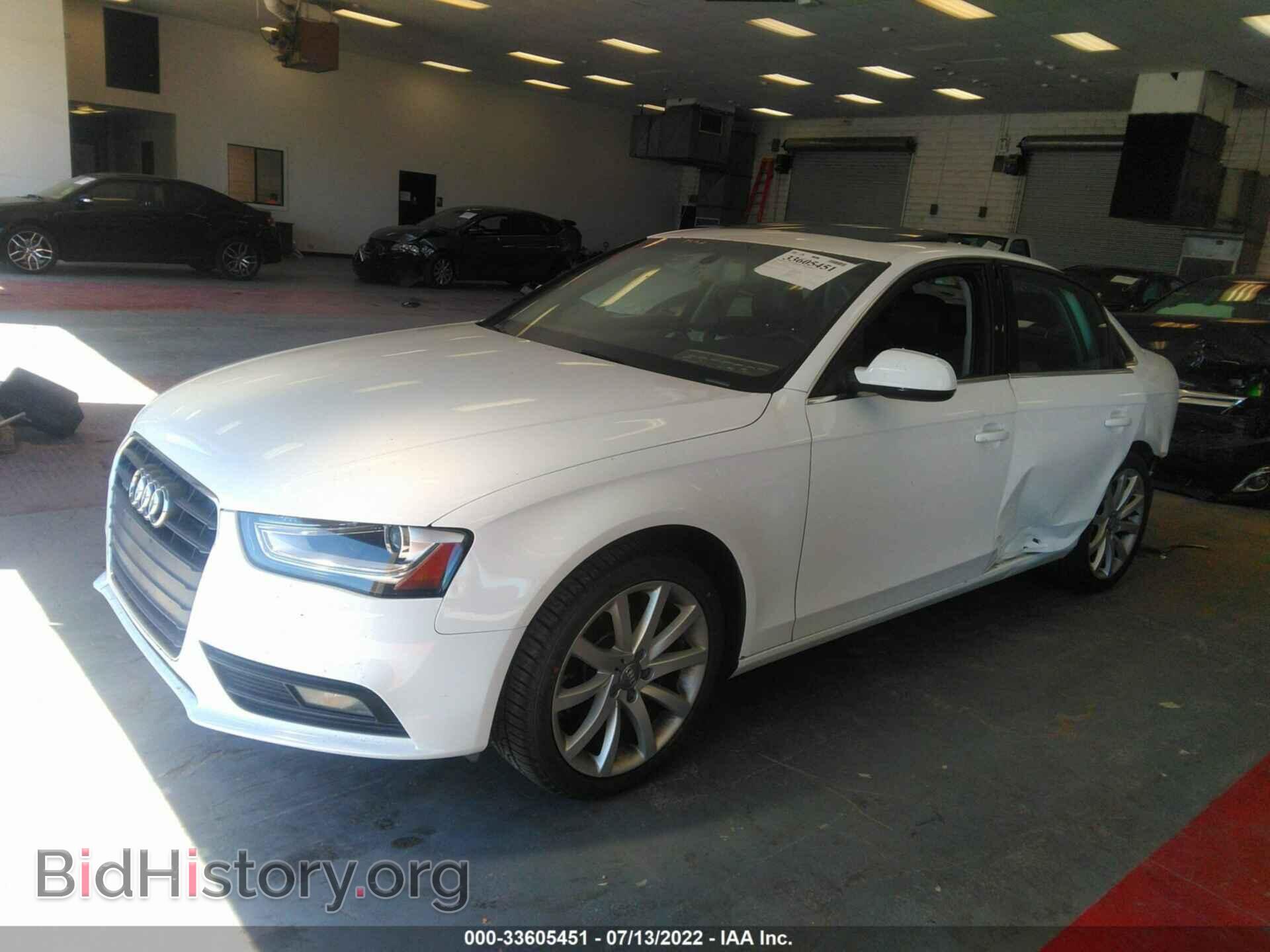 2013 AUDI A4 - VIN: WAUFFAFL4DN047781 - Photo 2
