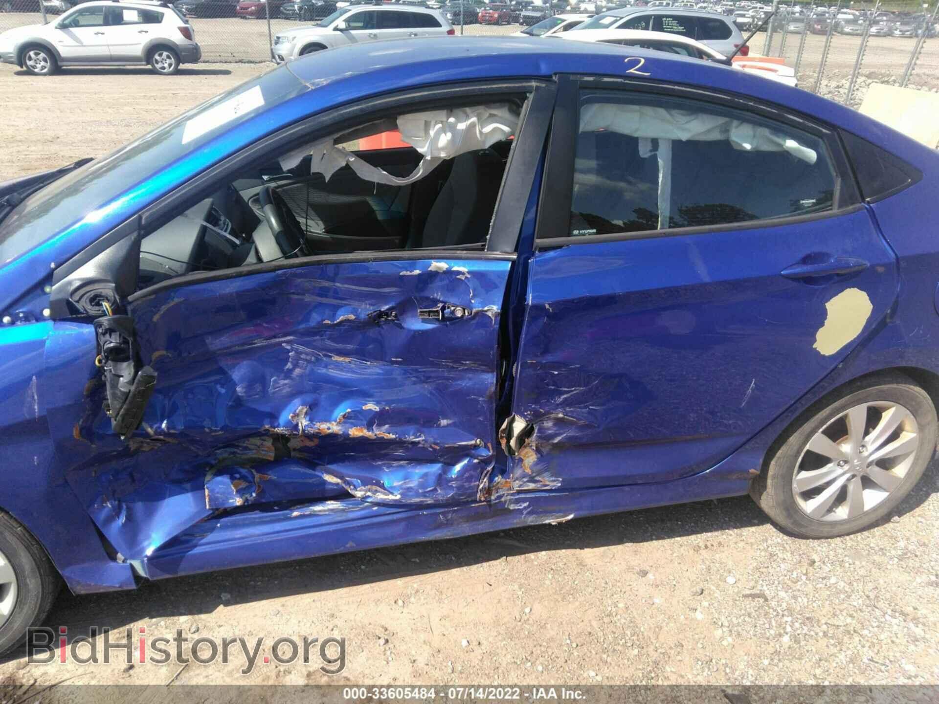 2014 HYUNDAI ACCENT - VIN: KMHCU4AE4EU596647 - Фото 6