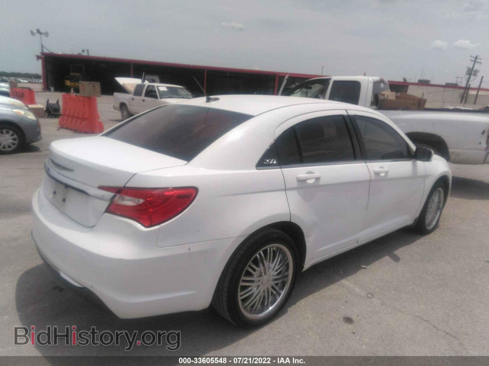 2012 CHRYSLER 200 - VIN: 1C3CCBABXCN291585 - Фото 4