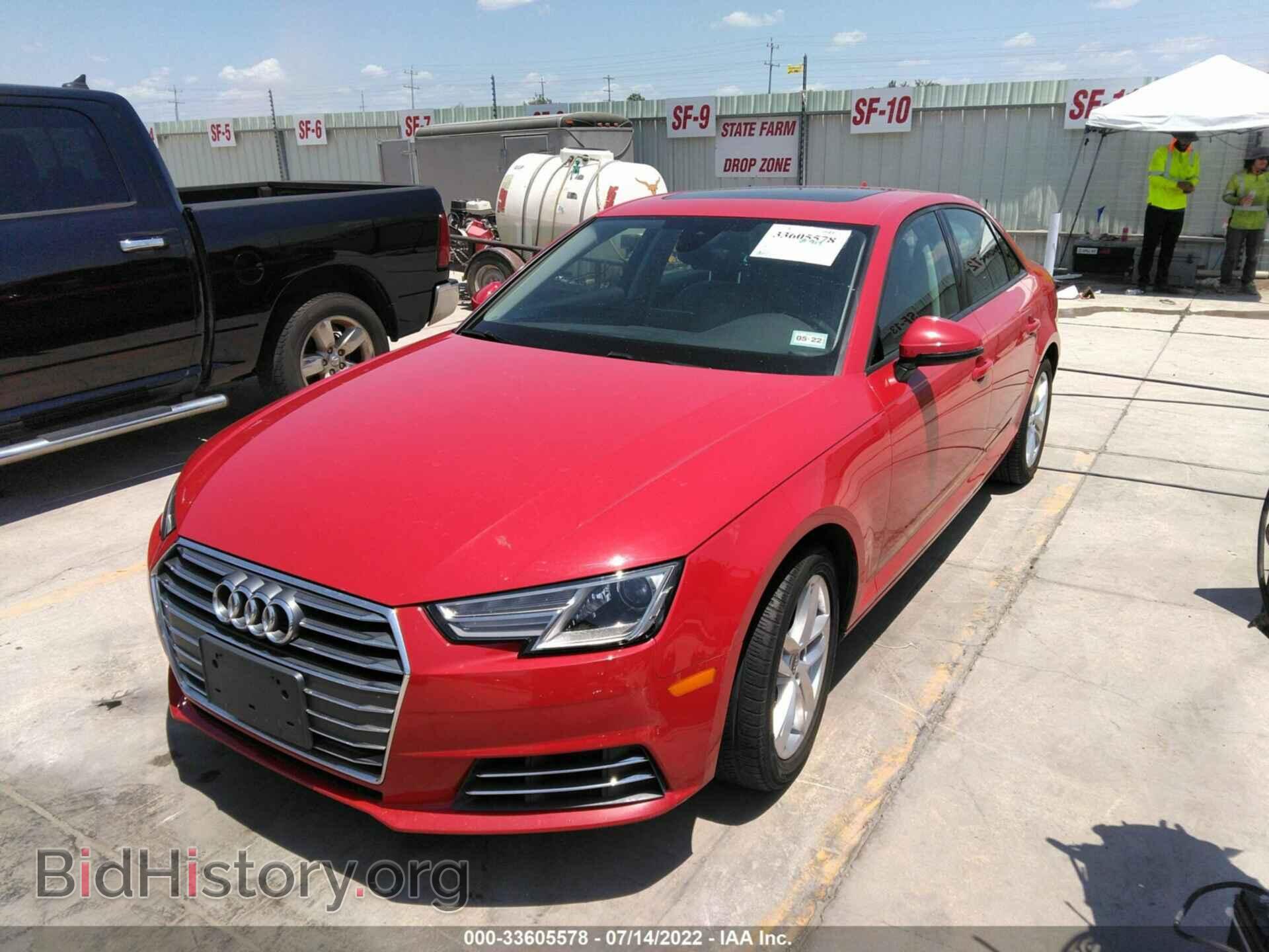 2017 AUDI A4 - VIN: WAUGNAF45HN056365 - Photo 2