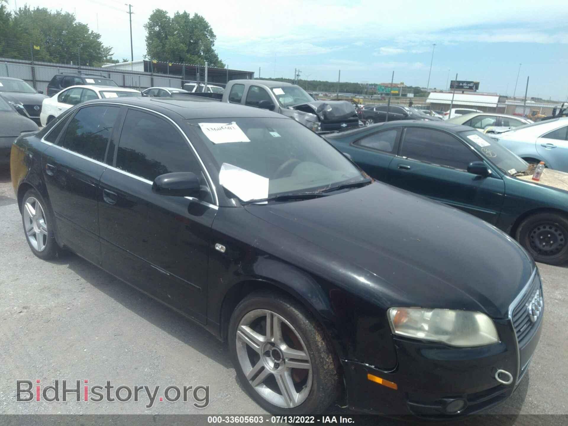 Фотография WAUDF78E76A042772 - AUDI A4 2006