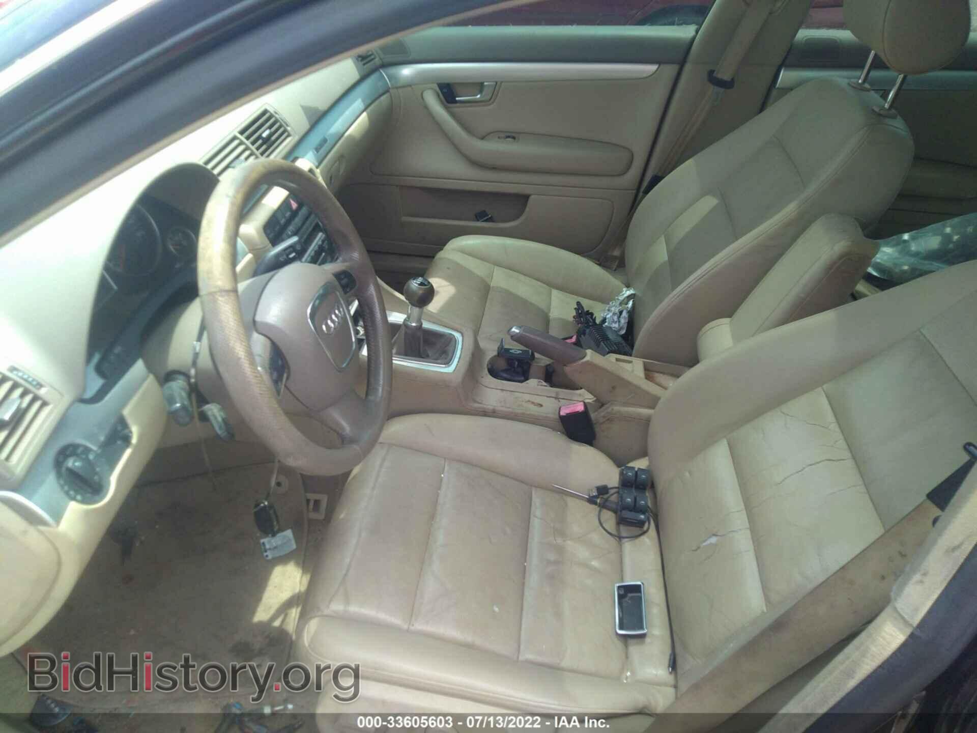 2006 AUDI A4 - VIN: WAUDF78E76A042772 - Фото 5
