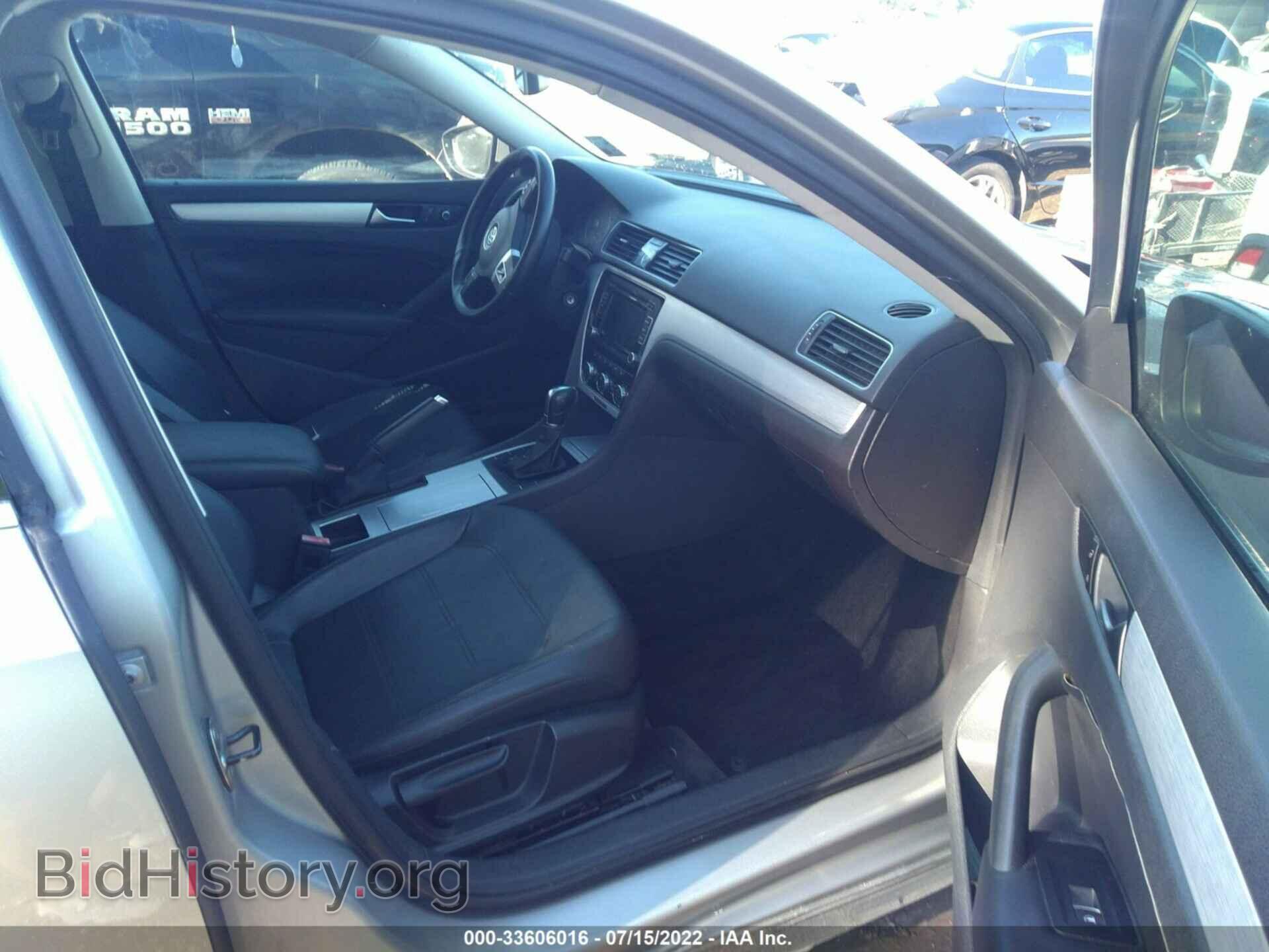 2012 VOLKSWAGEN PASSAT - VIN: 1VWBP7A32CC002998 - Фото 5