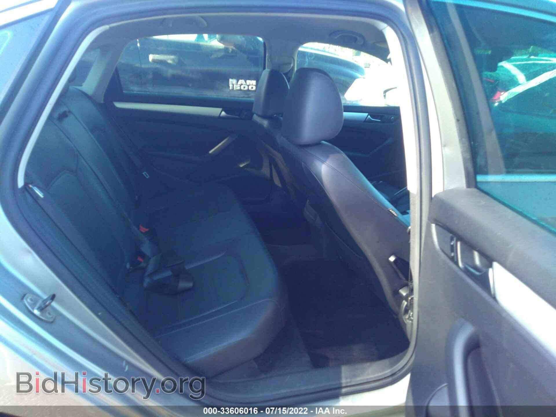 2012 VOLKSWAGEN PASSAT - VIN: 1VWBP7A32CC002998 - Фото 8