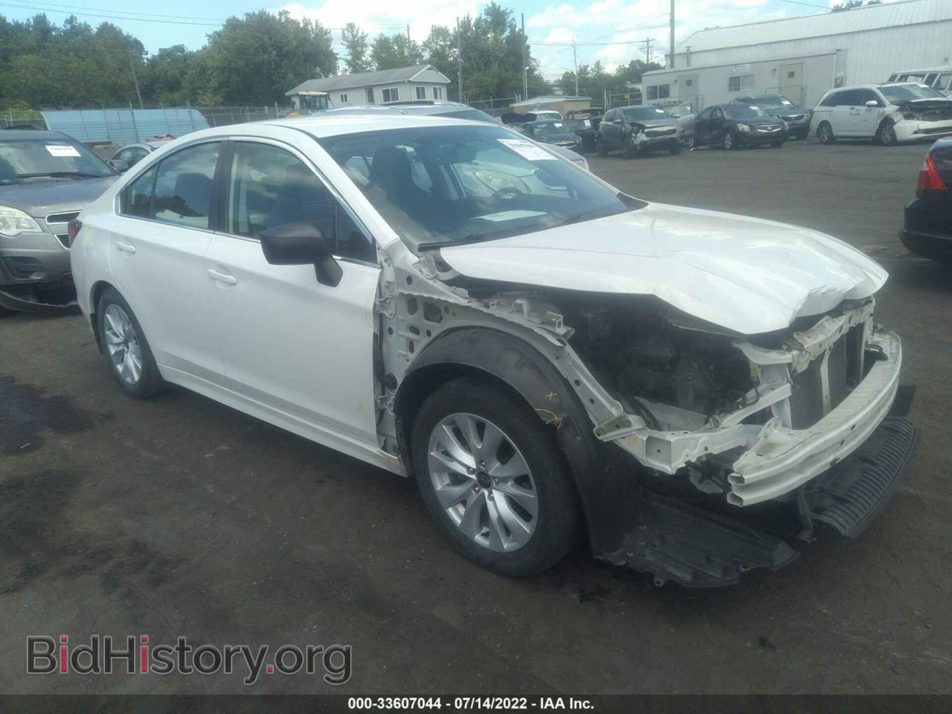 Photo 4S3BNAB62H3066061 - SUBARU LEGACY 2017