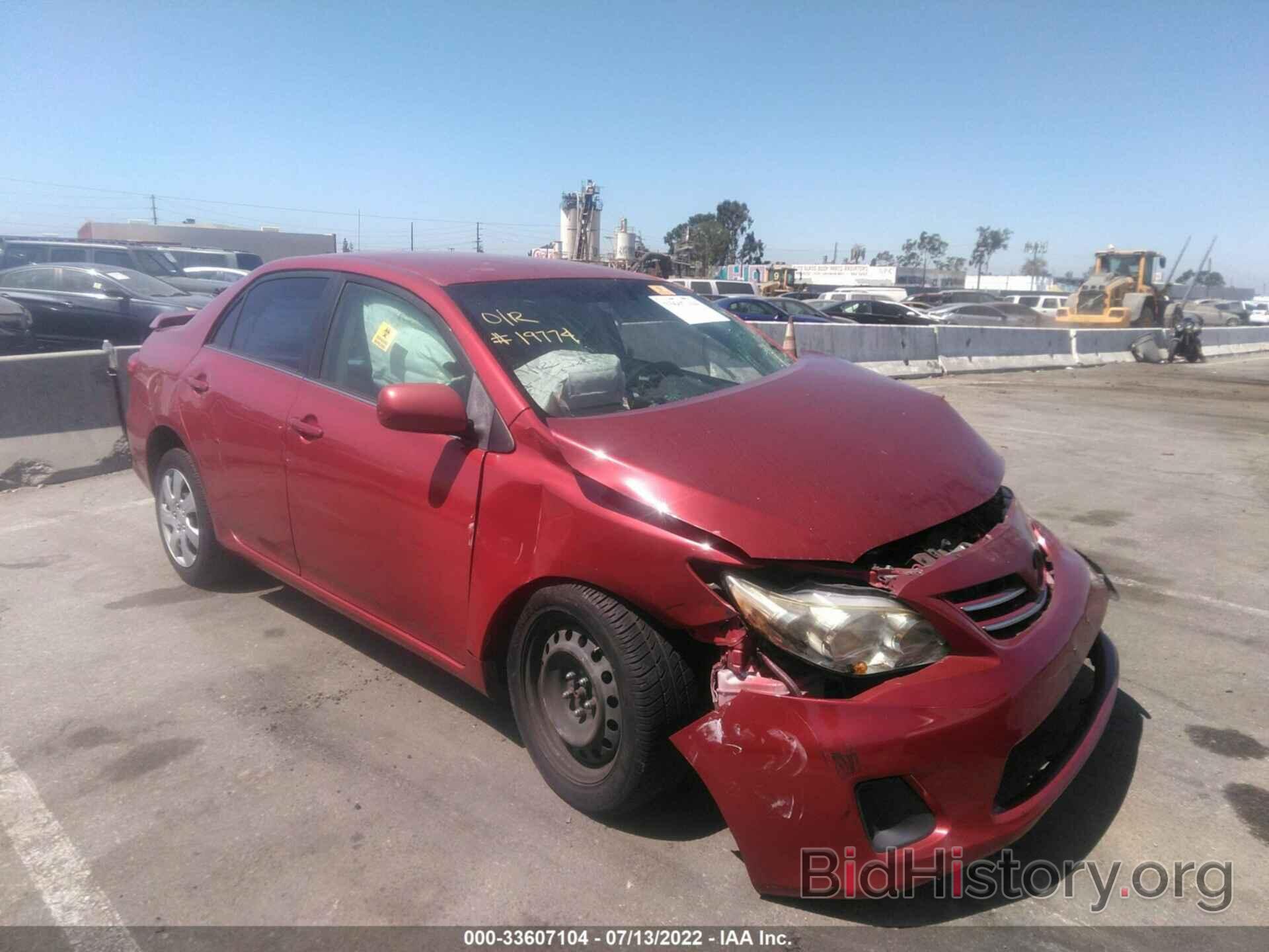 Photo JTDBU4EE0DJ117974 - TOYOTA COROLLA 2013